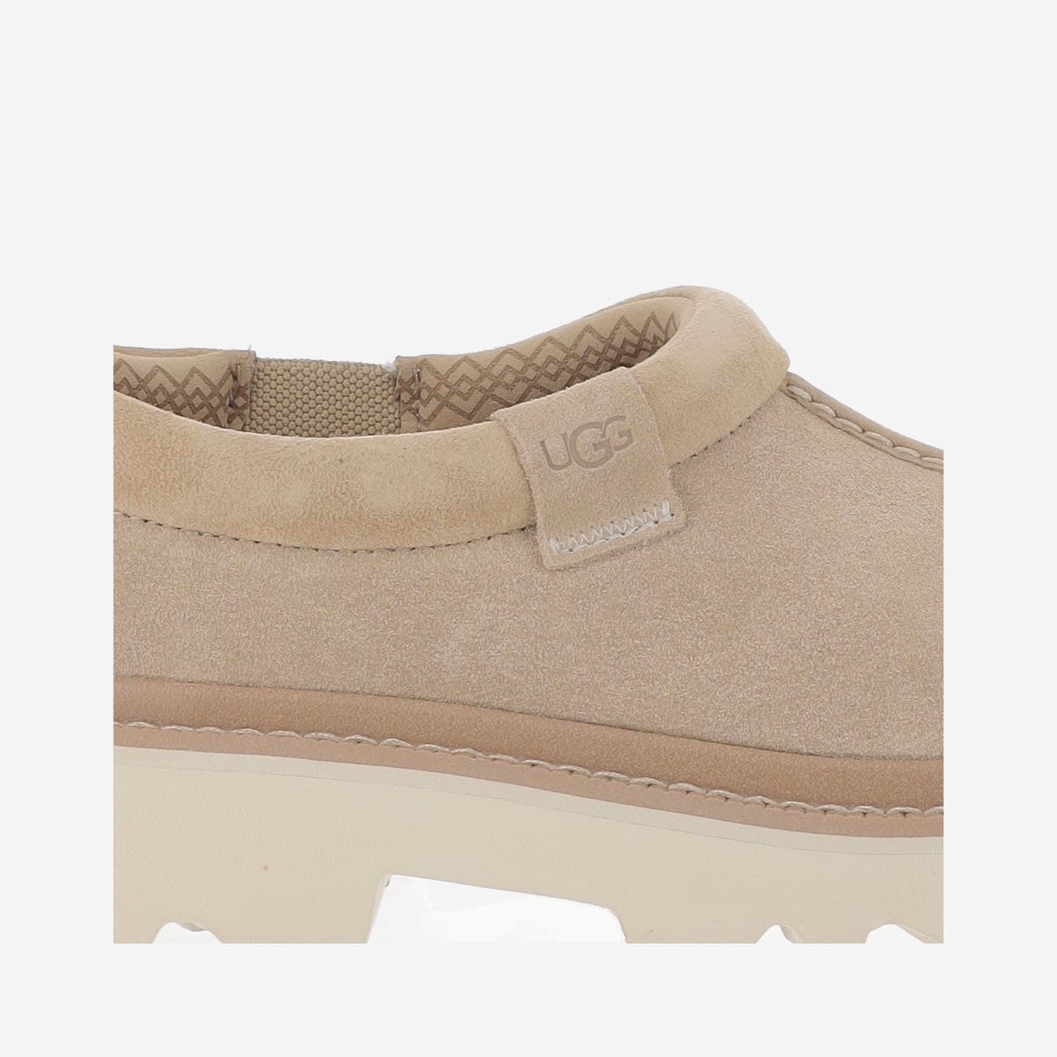 Ugg Slip On Tasman Lug Beige In Marrone Chiaro