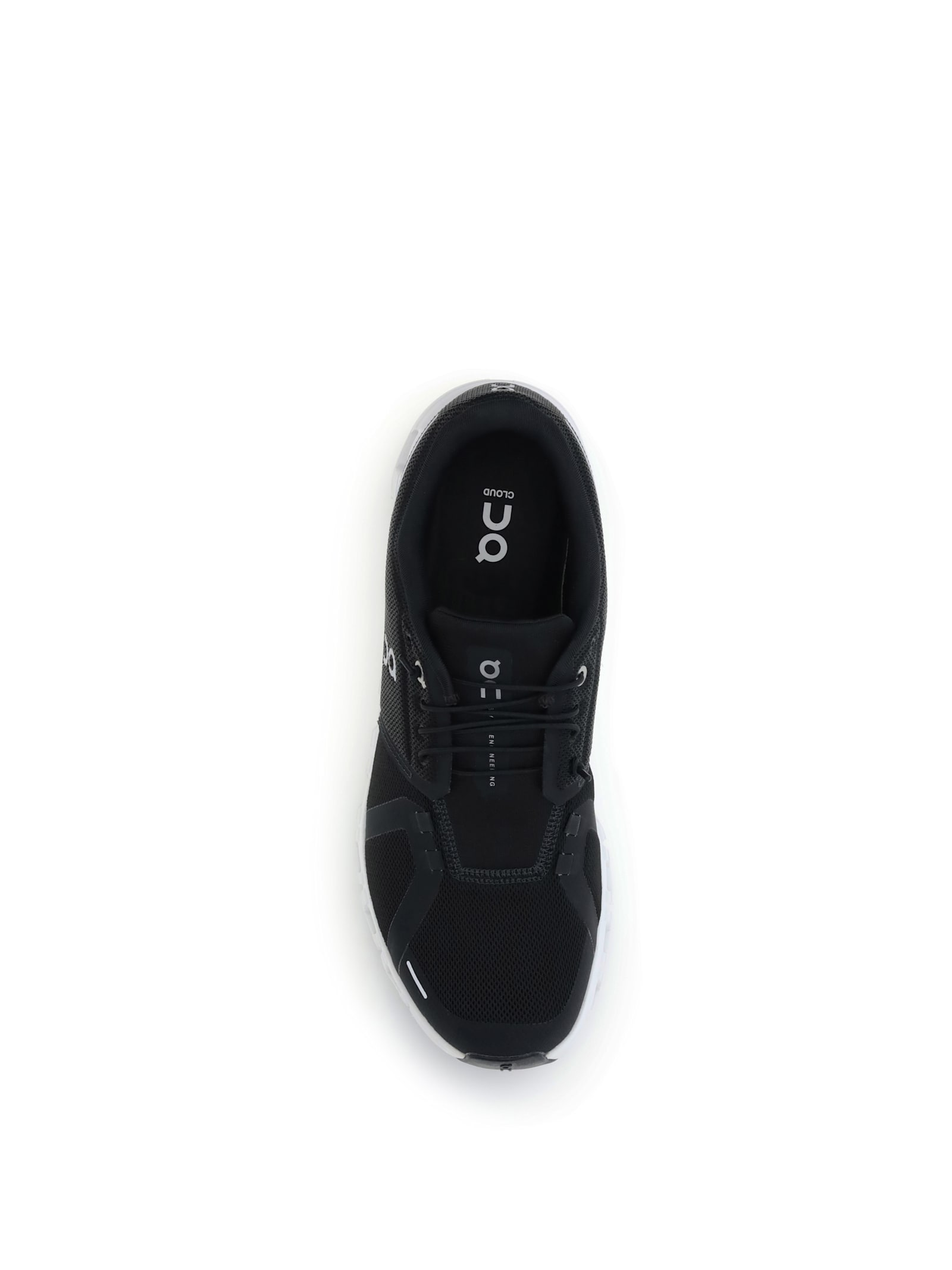On Cloud 6 Sneakers Black White In Black