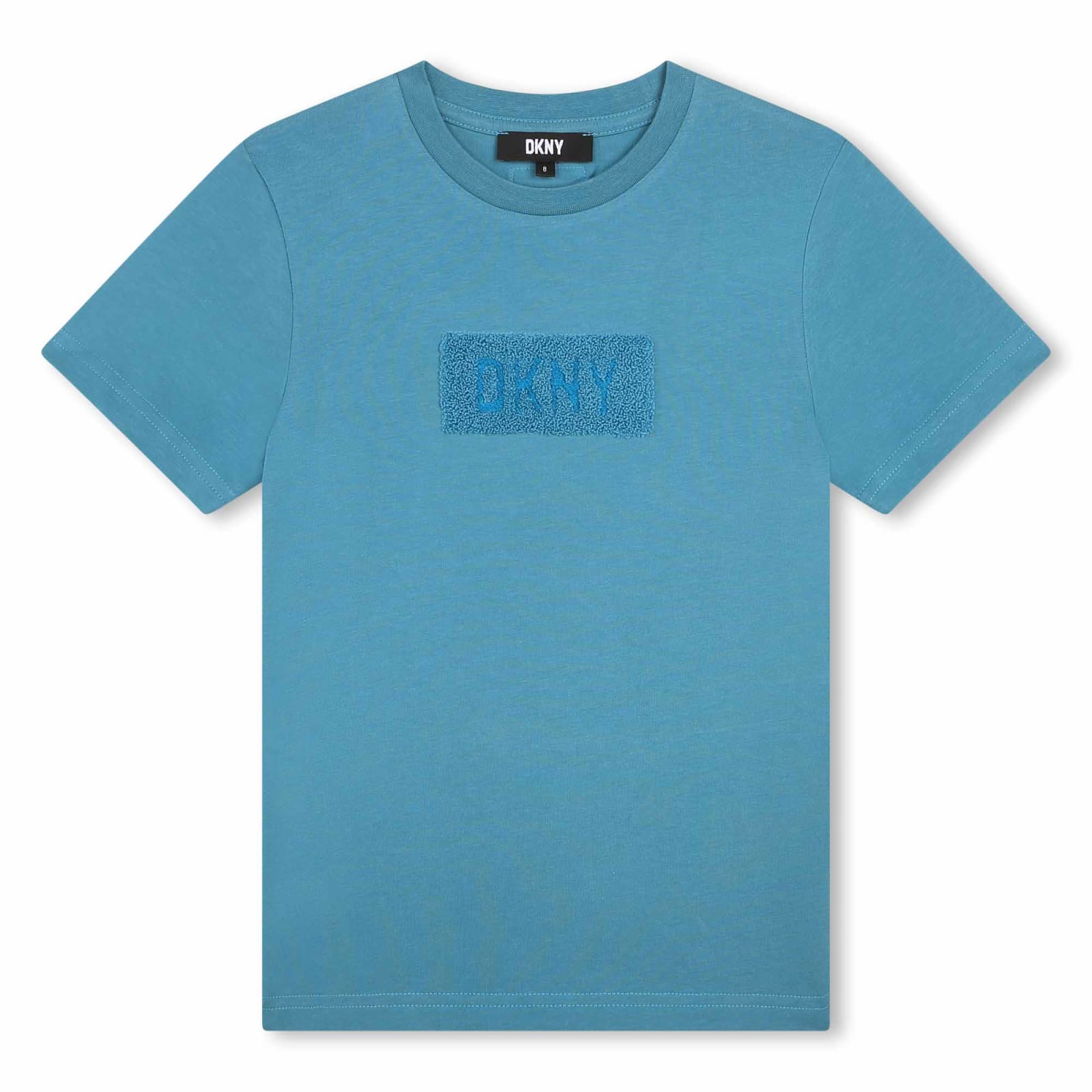 DKNY T-SHIRT WITH APPLICATION