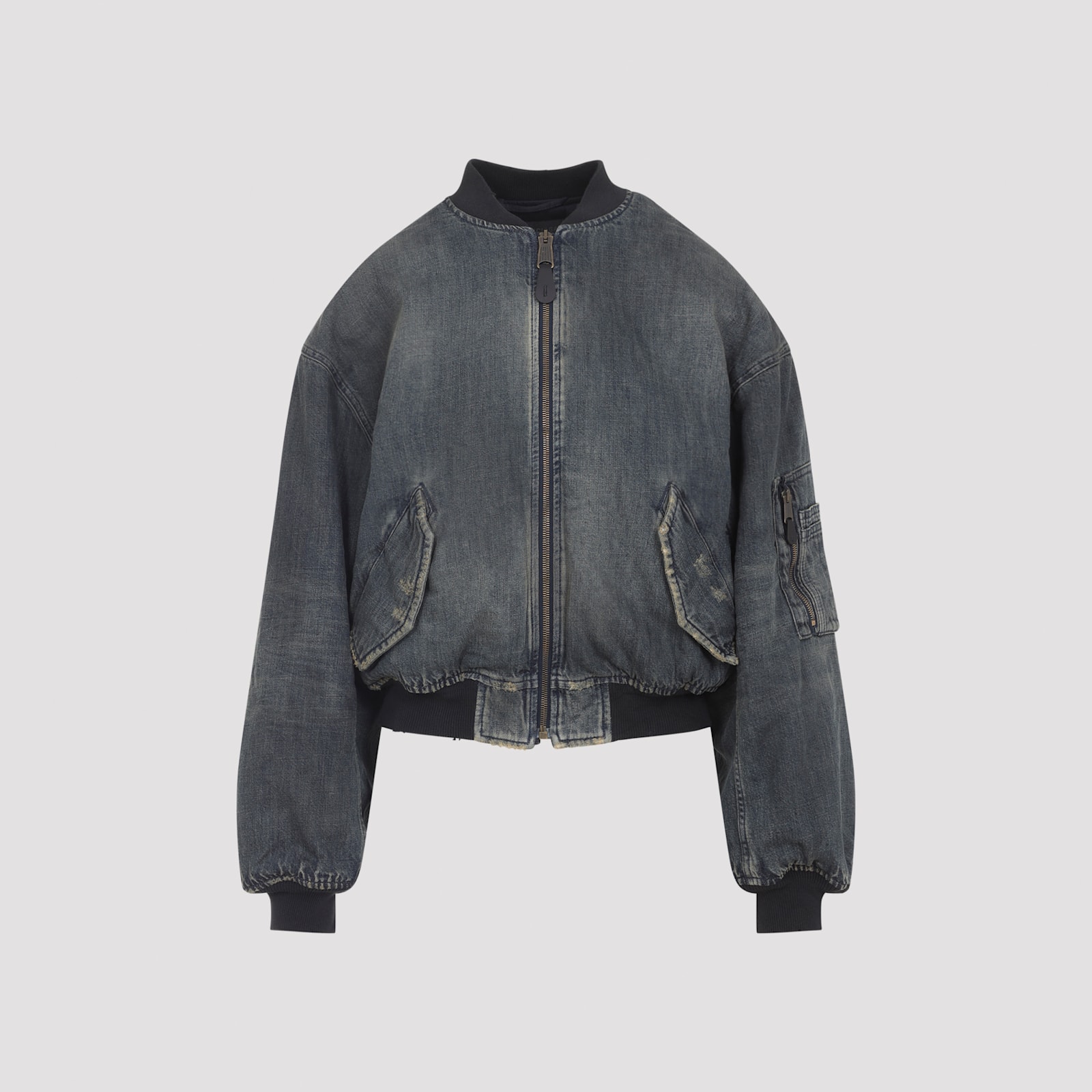 Balenciaga Standard Bomber In Blue