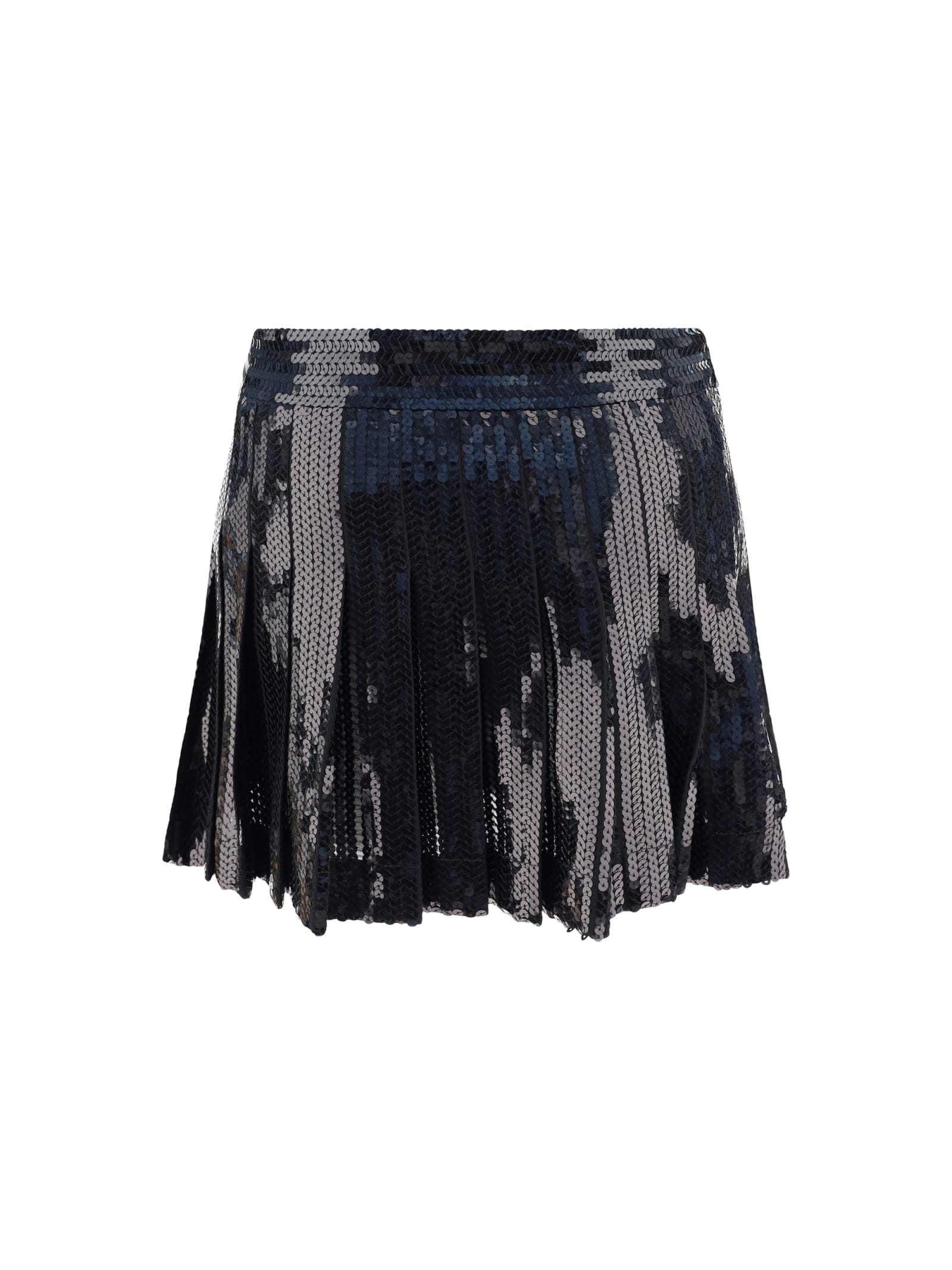 Shop P.a.r.o.s.h Godot Mini Skirt In Black