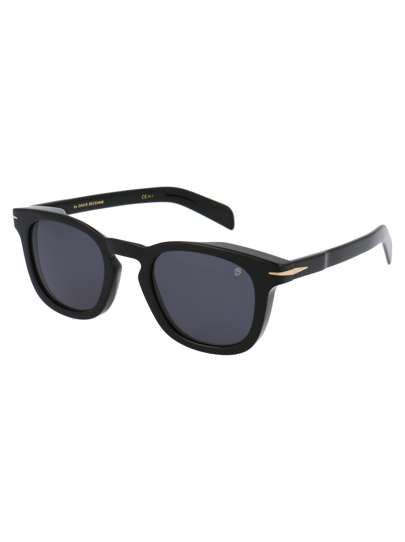 Shop Db Eyewear By David Beckham Db 7030/s Sunglasses In 2m2ir Black Gold