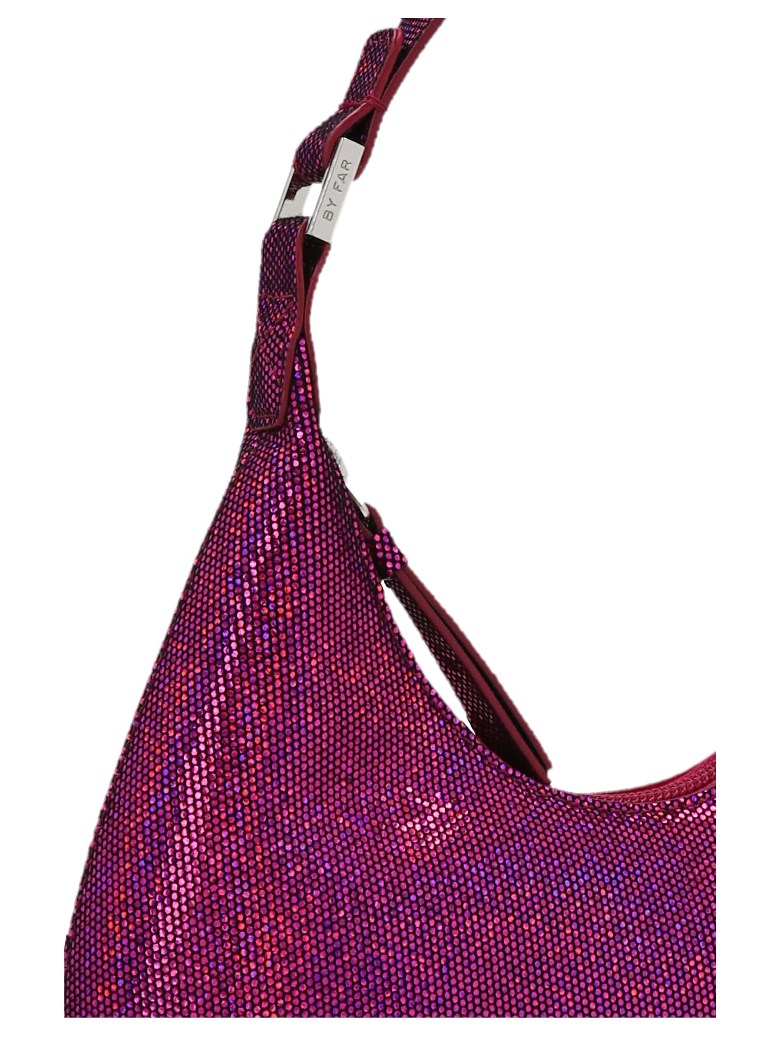 Shop By Far Baby Amber Handbag In Purple
