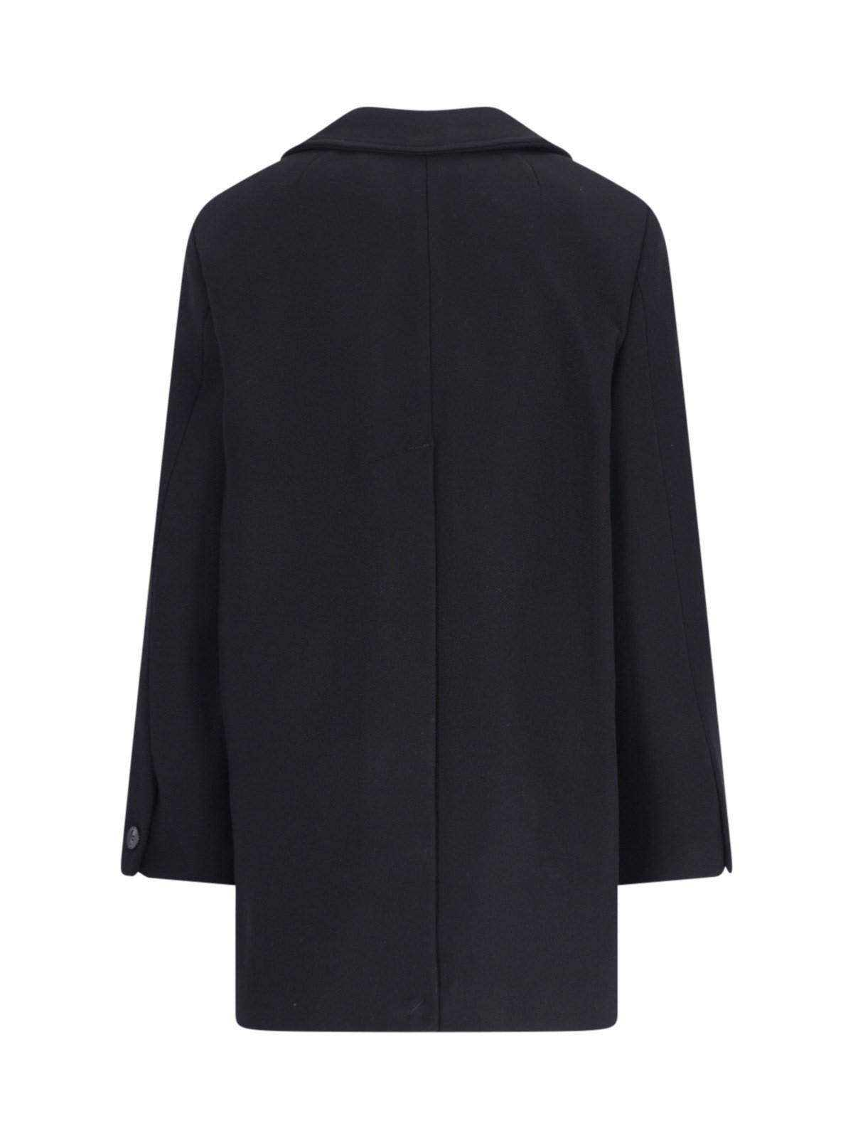 Shop Ivy & Oak Jenna Double-breasted Jacket In Black