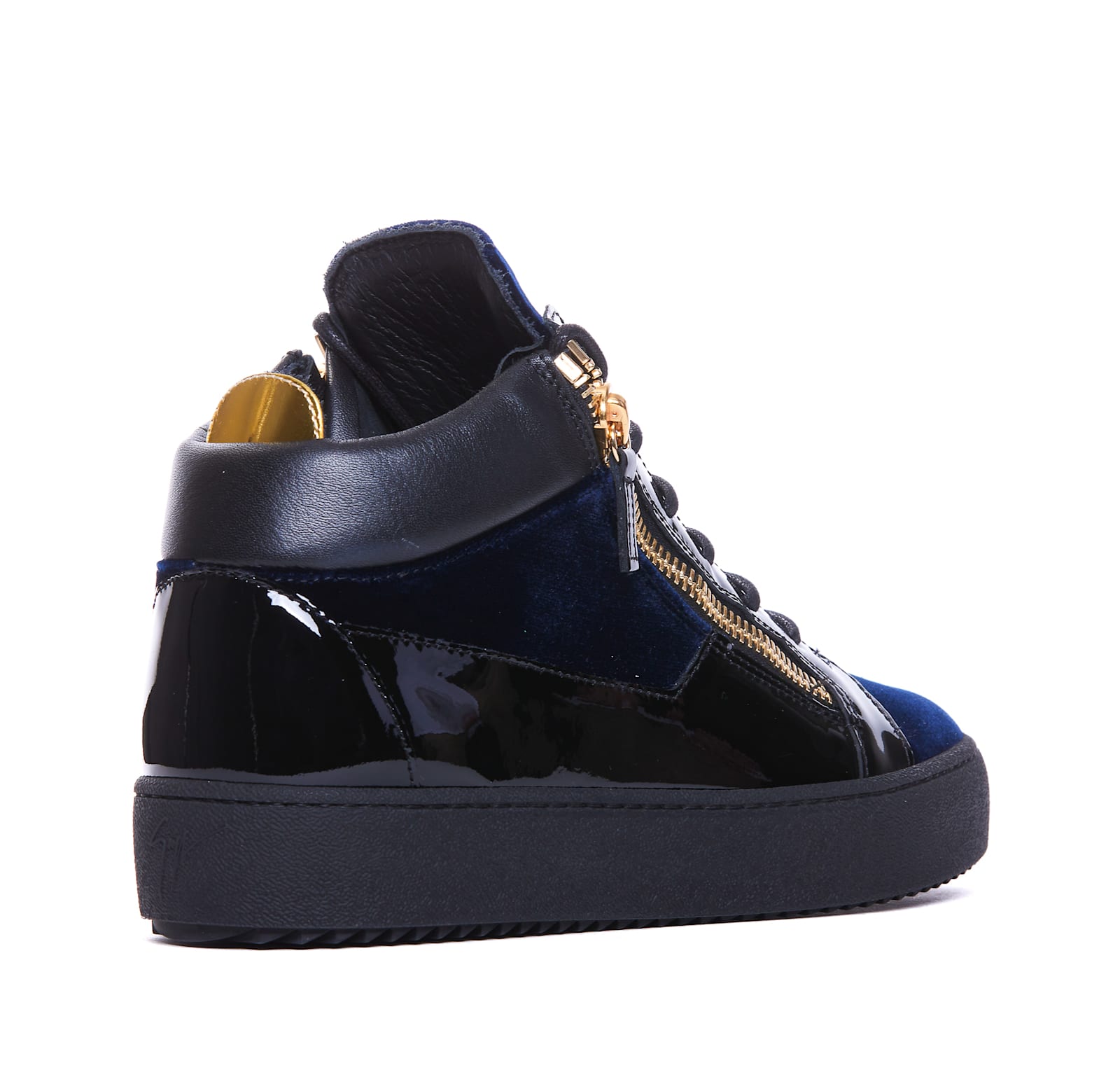 Shop Giuseppe Zanotti Kriss Sneakers In Blue