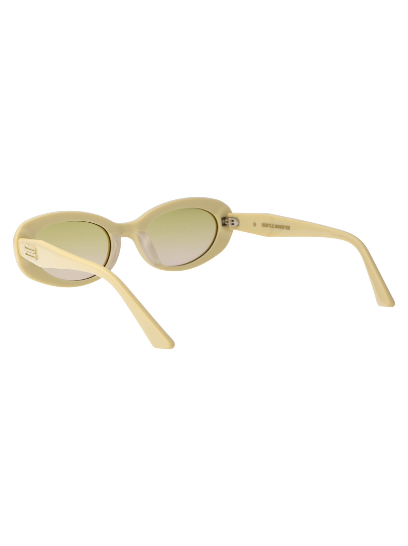 Gentle Monster Yellow Acetate Sunglasses In Yellow