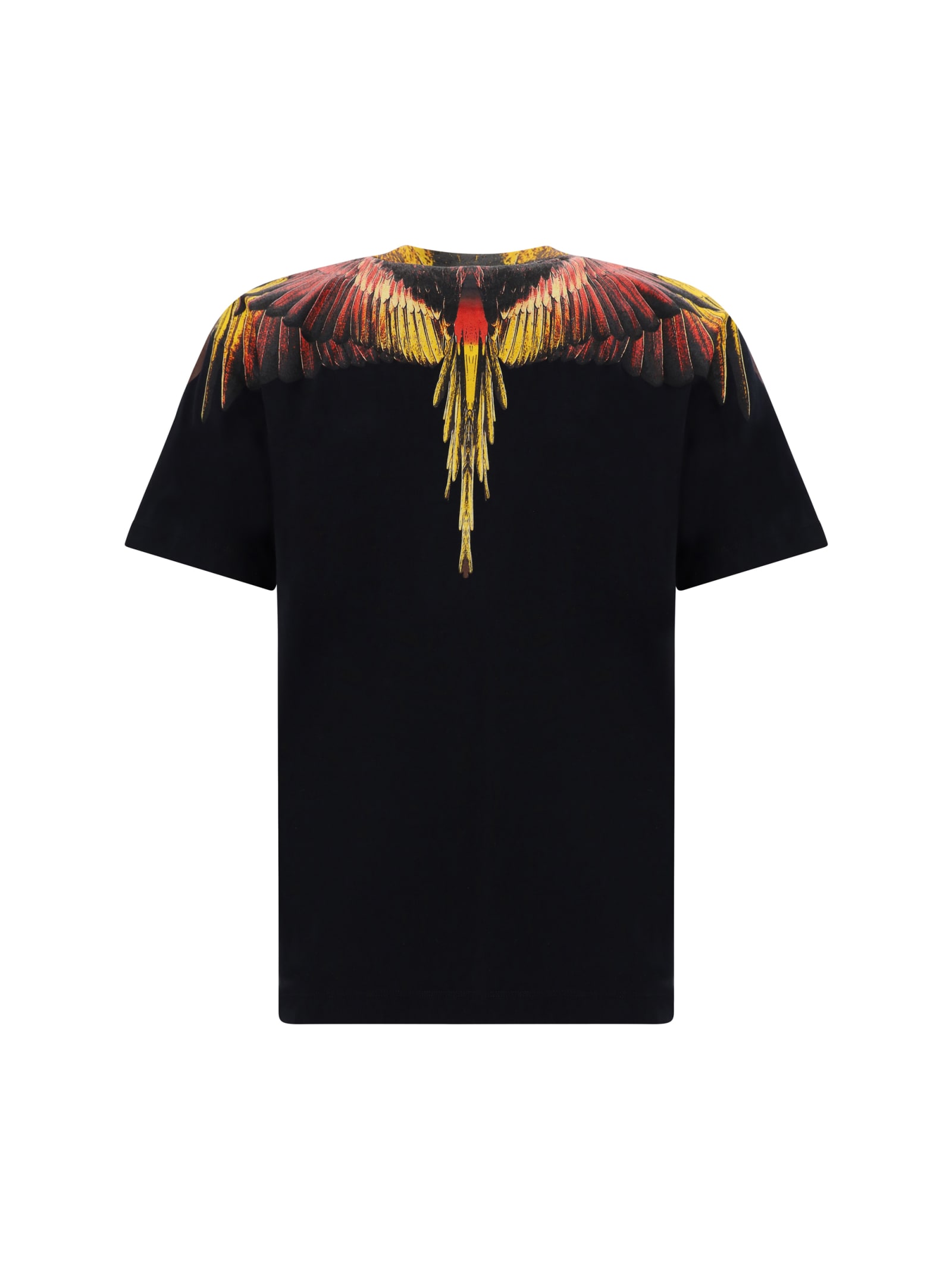 Shop Marcelo Burlon County Of Milan Icon Wings T-shirt In Black/red