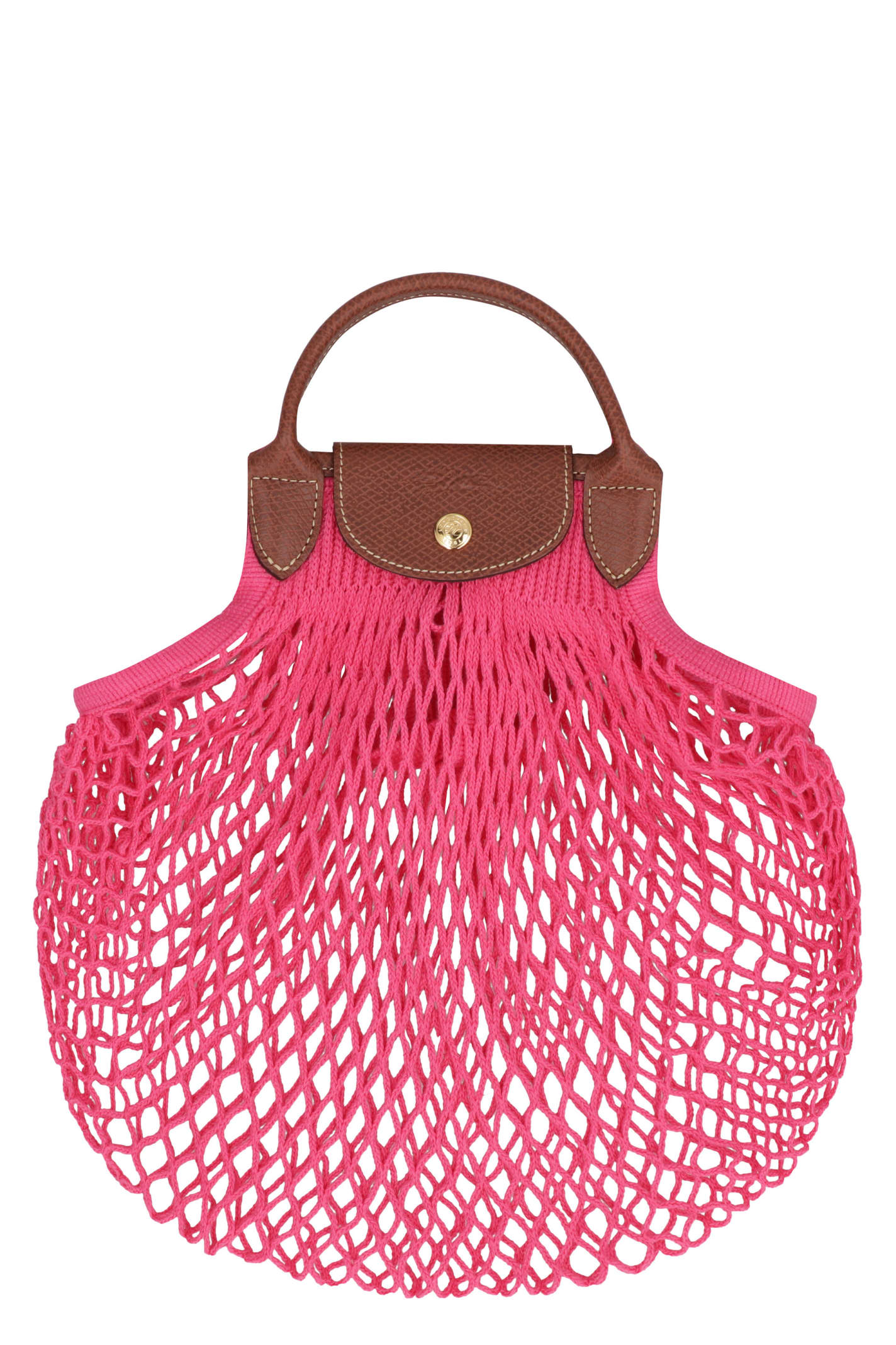 Longchamp Le Pliage Filet Mesh-knit Bag