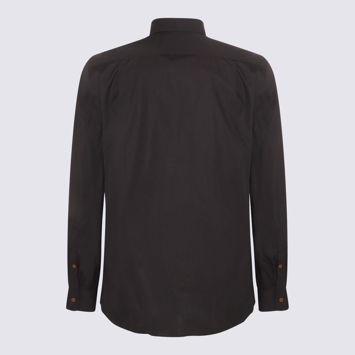 Shop Vivienne Westwood Black Cotton Orb Shirt