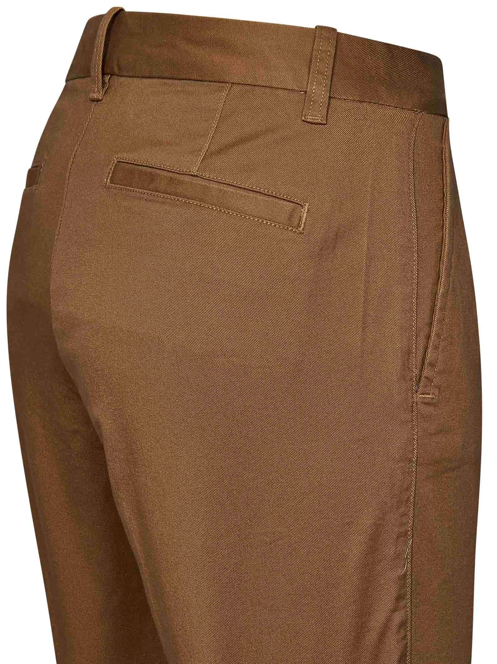 Shop Polo Ralph Lauren Trousers In Brown