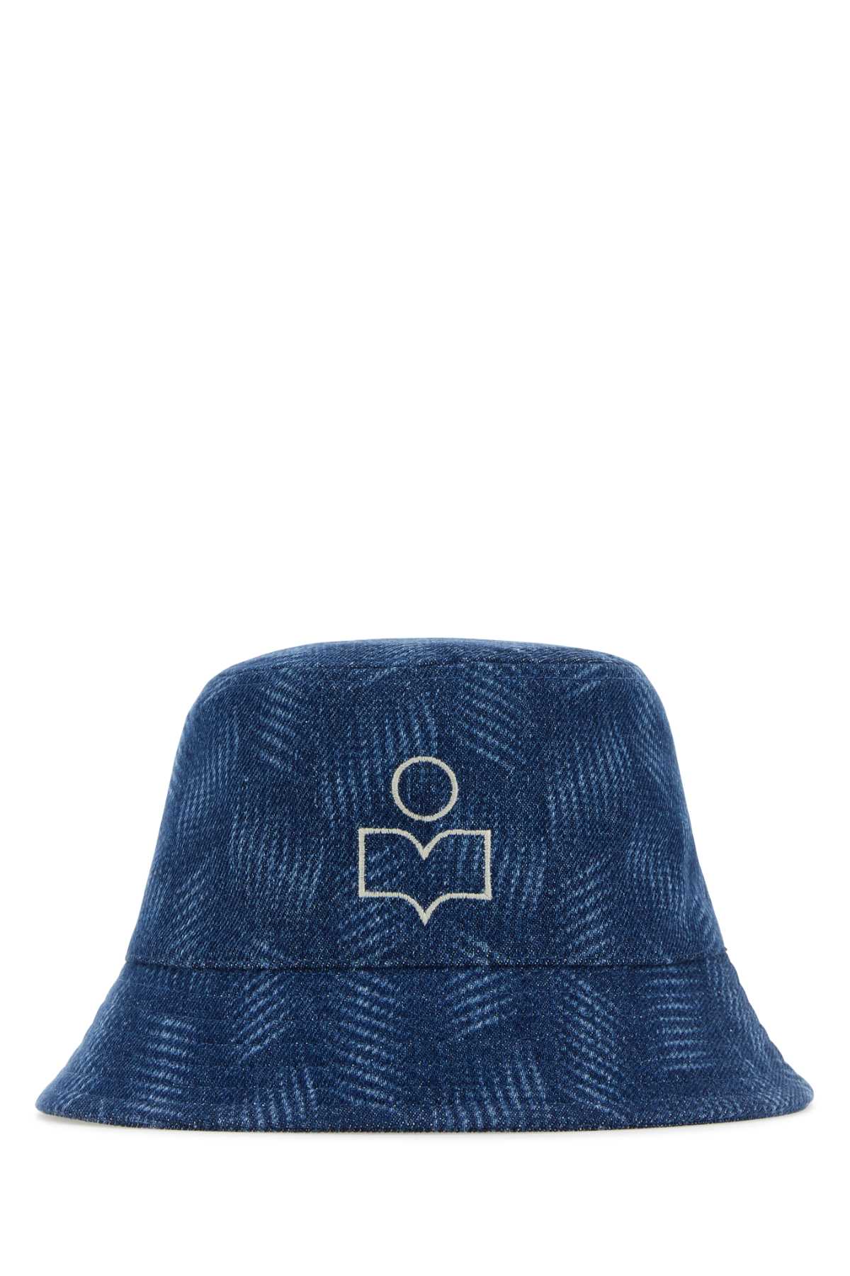 Isabel Marant Denim Haley Bucket Hat In Blue