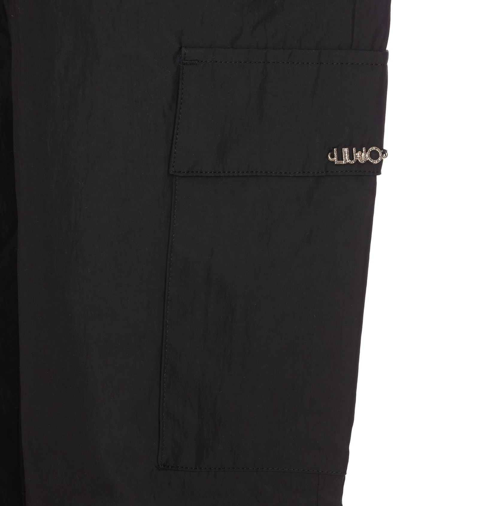 Shop Liu •jo Navetta Pants In Black