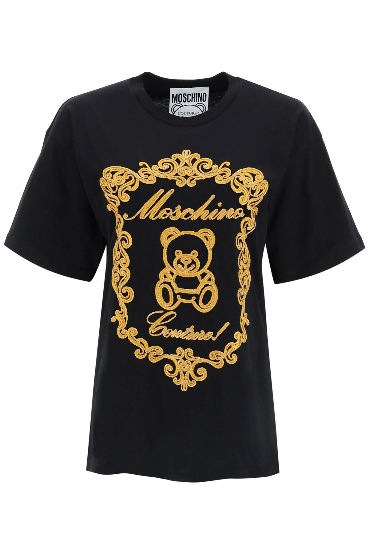 Moschino Oversized T-shirt With Teddy Bear Embroidery