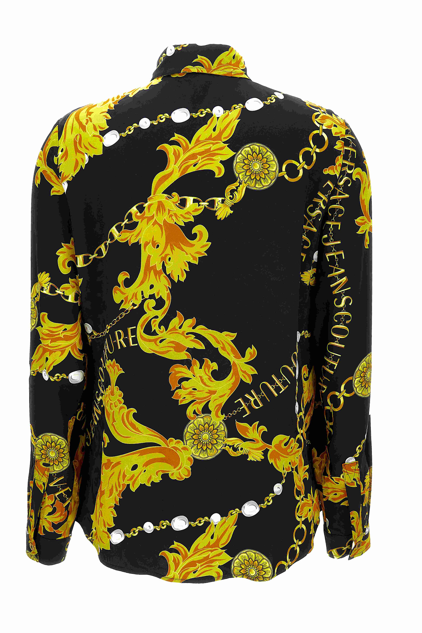 Shop Versace Jeans Couture Shirt In Black