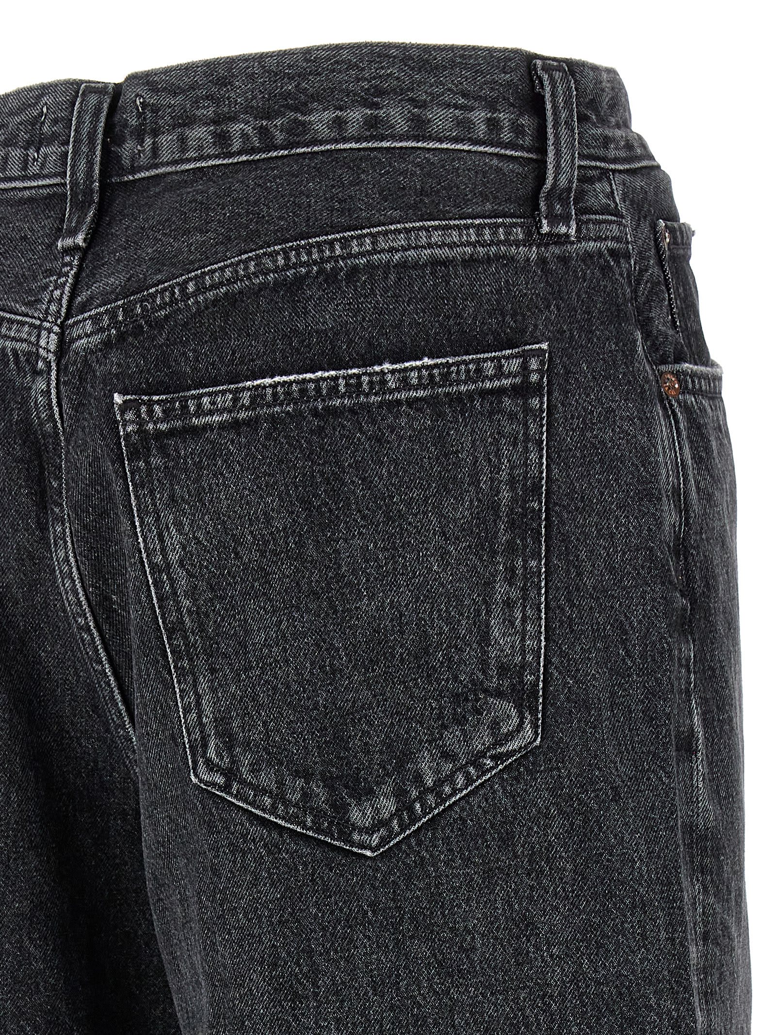 Shop Agolde Low Slung Baggy Jeans In Non Definito