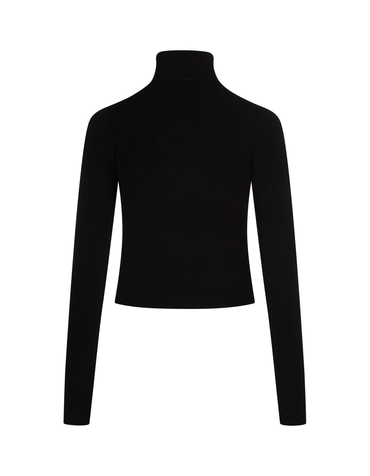 Shop Diesel Black M-valari-tn Turtleneck Sweater