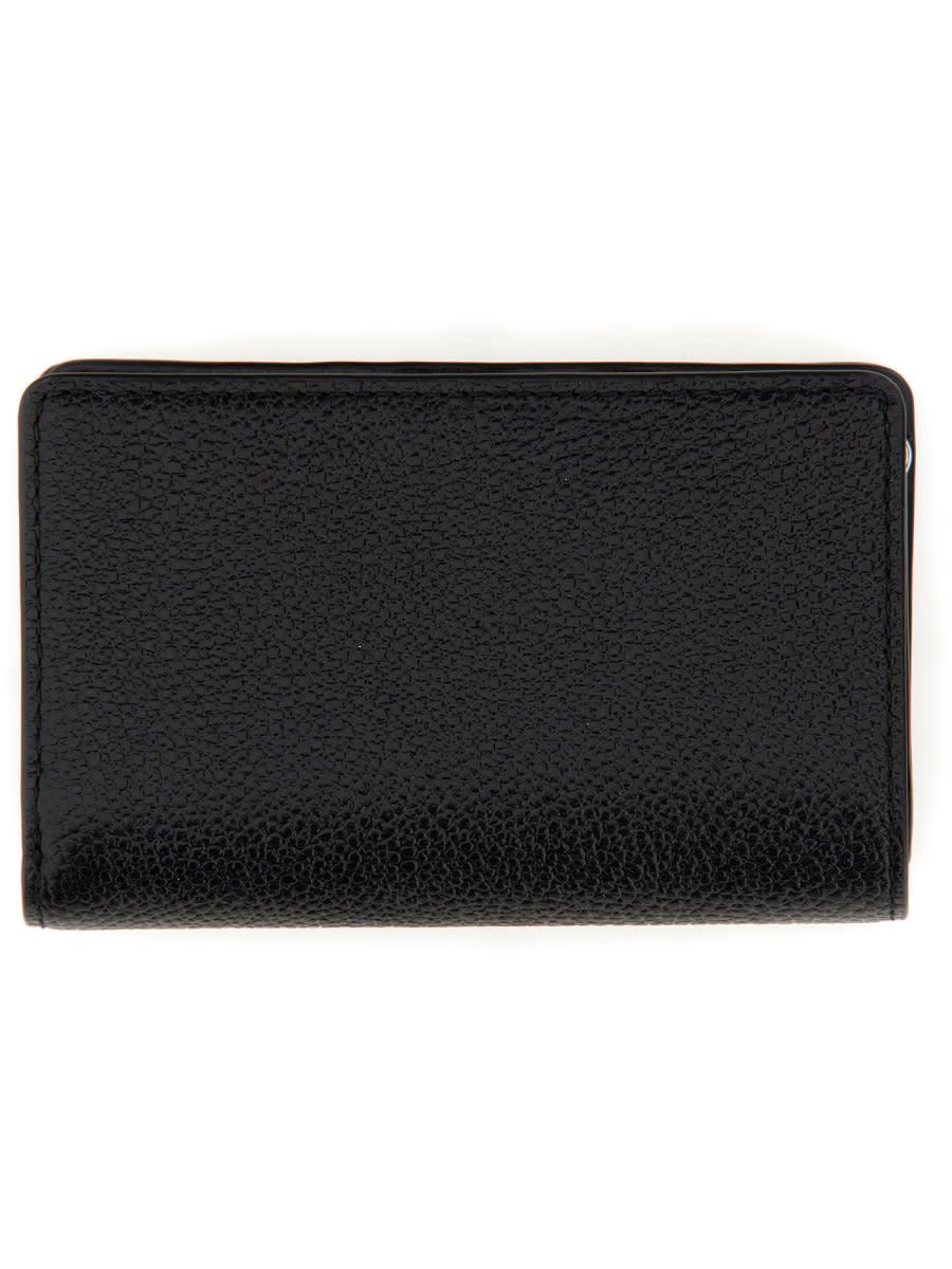 Shop Michael Kors Wallet With Logo In Black
