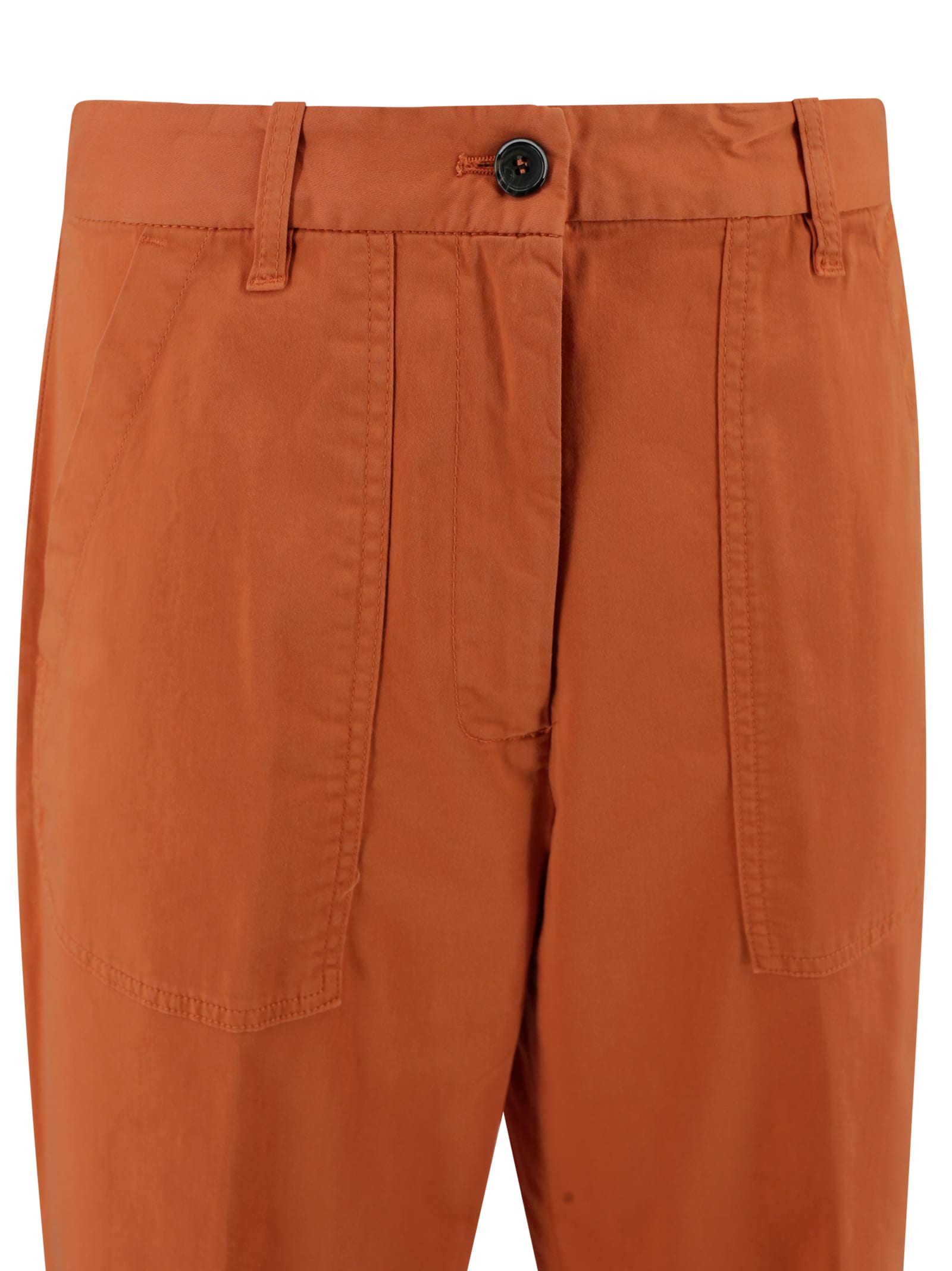Nine In The Morning On Stage Carpenter Pants In Orange
