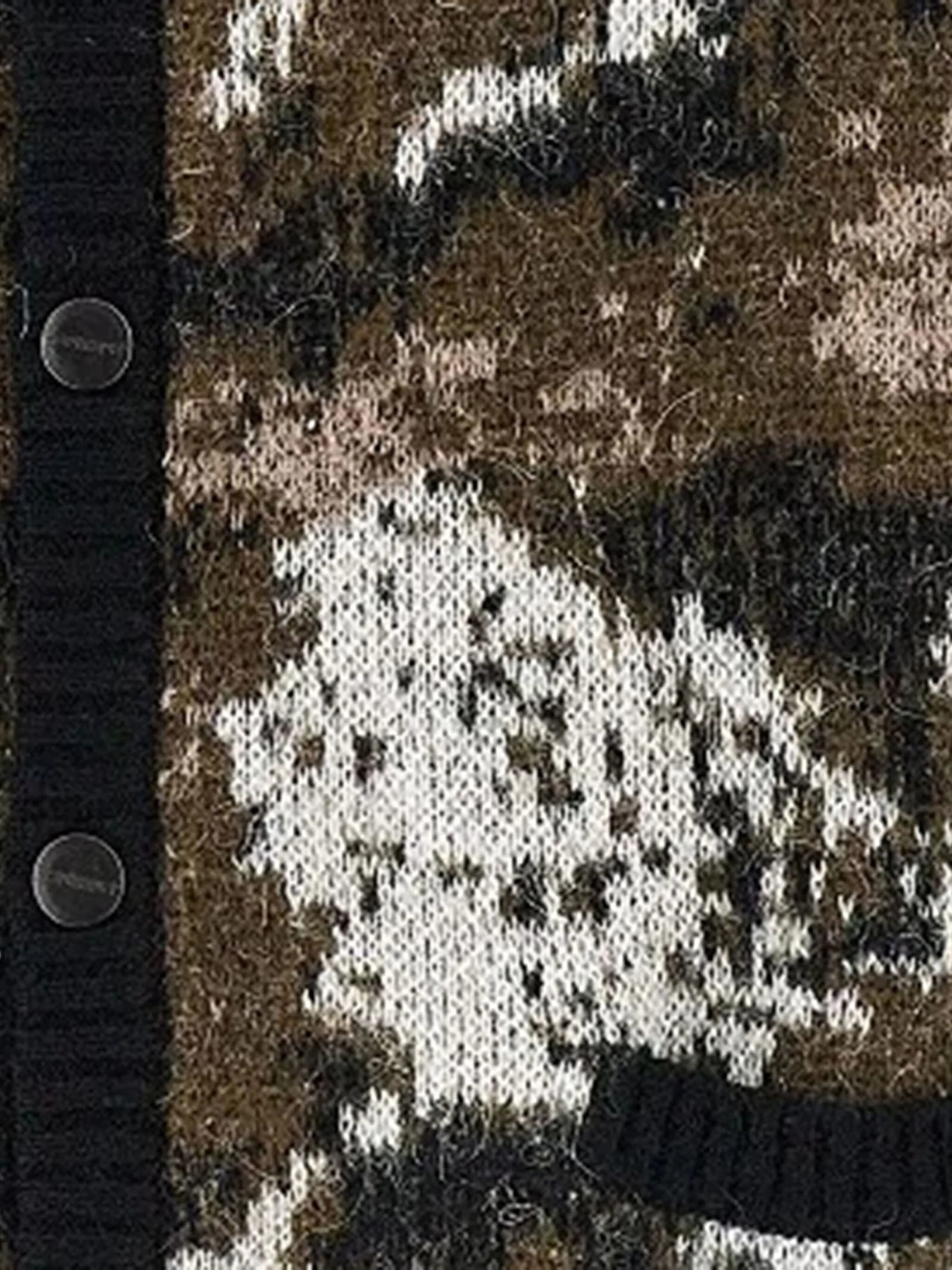 Carhartt Cardigan Merton Wild Dog Jacquard In Multi