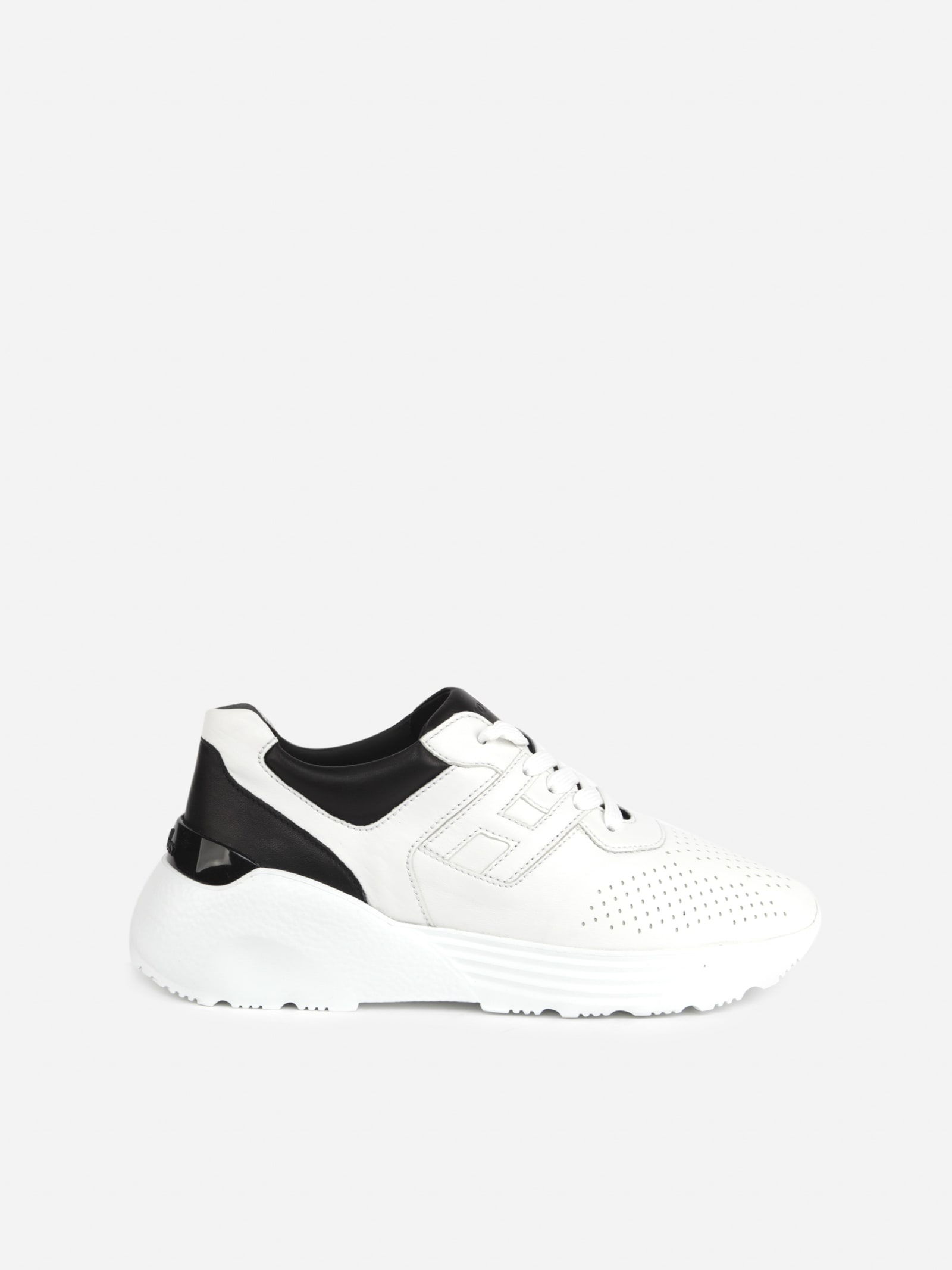 Hogan Active One Sneakers In Leather In White | ModeSens