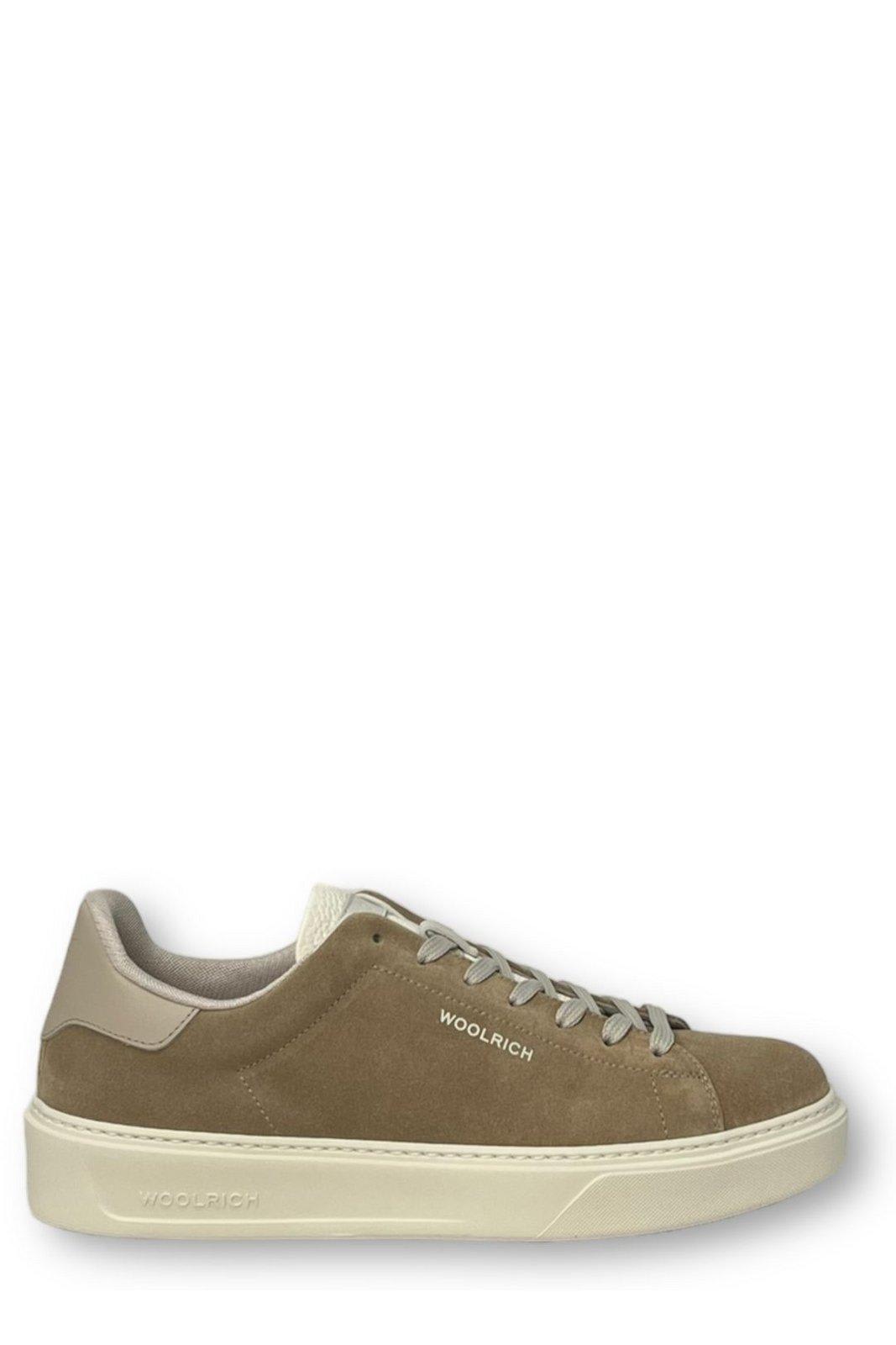 Woolrich Classic Court Low-top Trainers In Beige