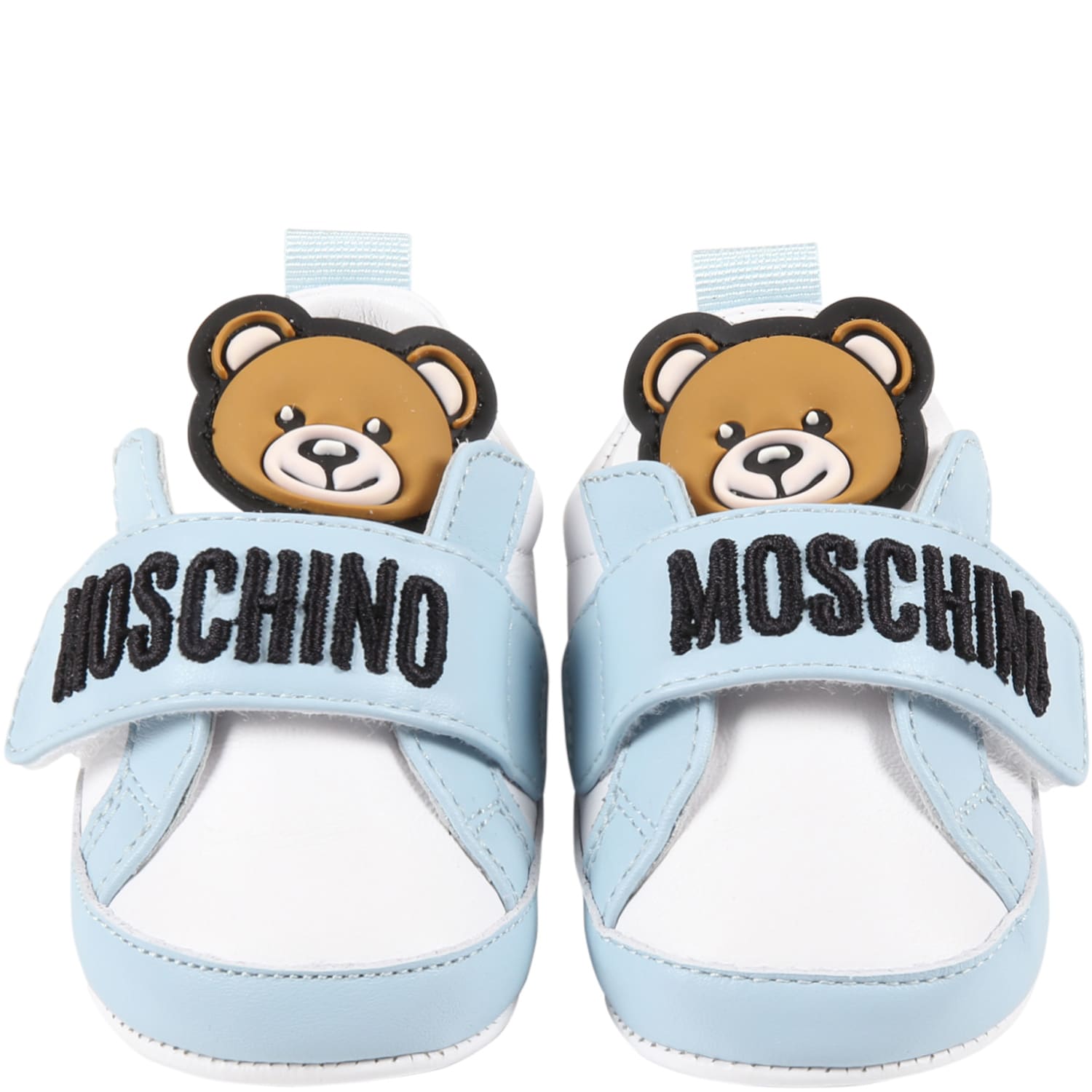 Moschino Multicolor Sneakers For Baby Boy With Teddy Bear