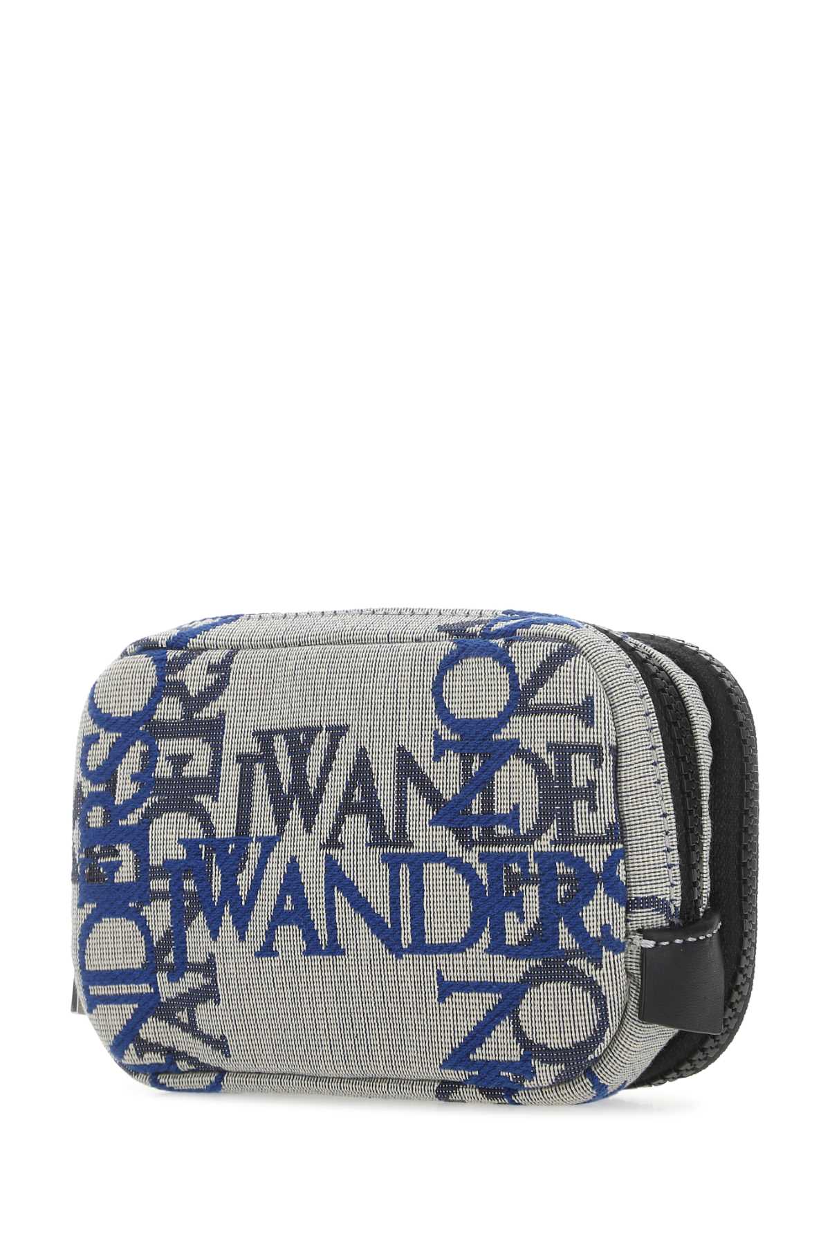 Jw Anderson Embroidered Fabric Beauty Case In 614