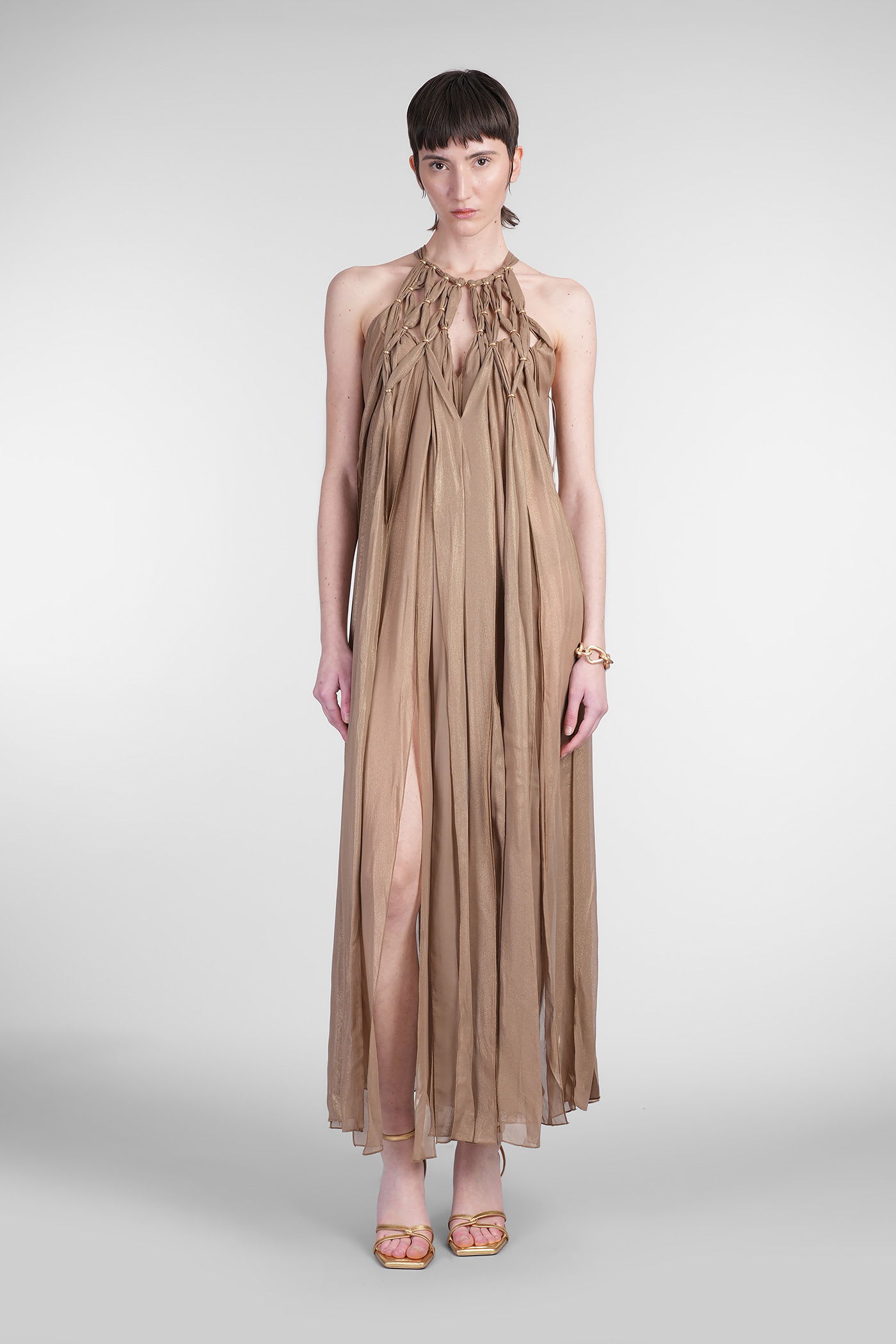 Aditi In Gold Silk