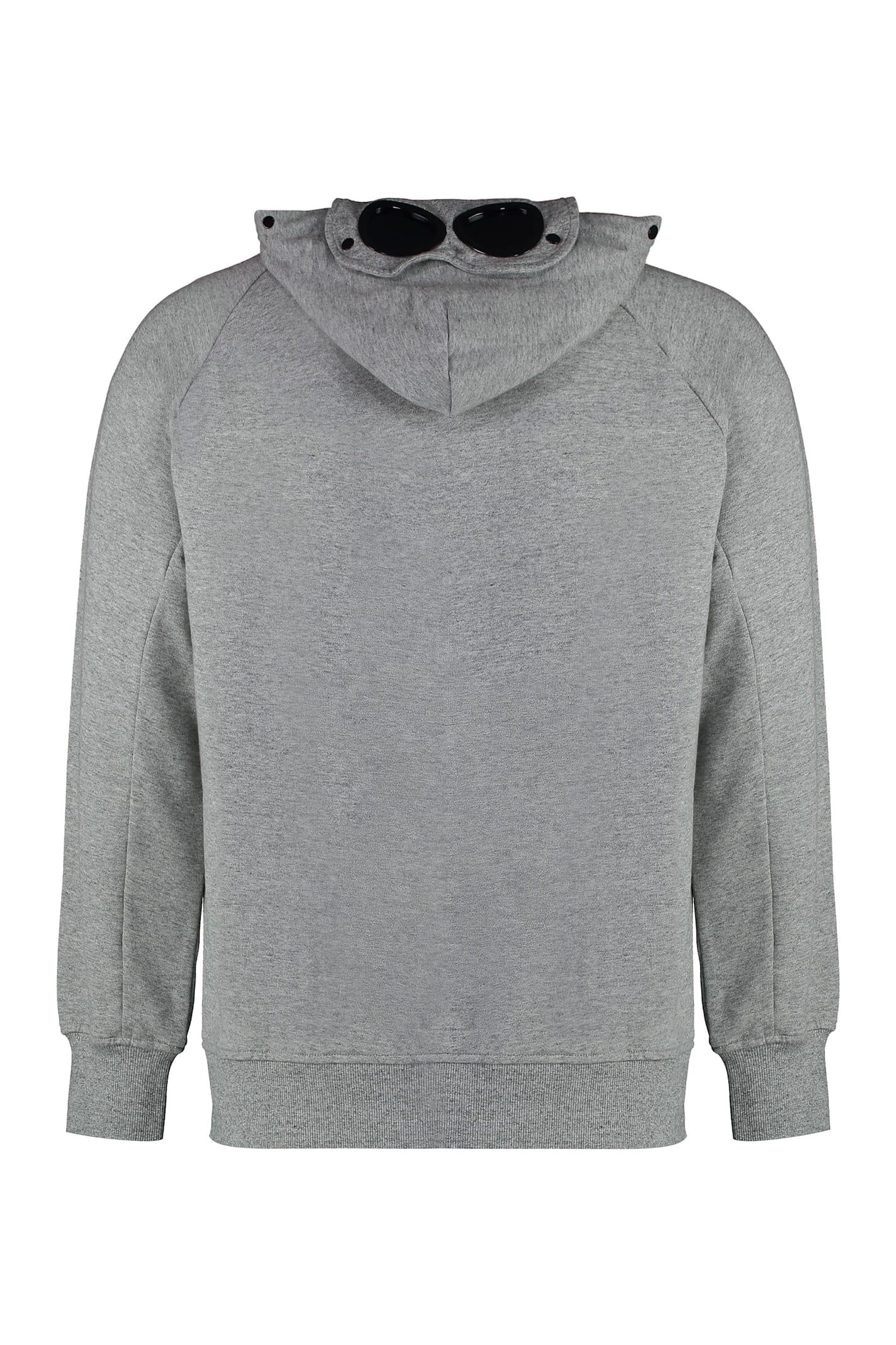 C.p. Company C.p.company Cotton Hoodie In Grey