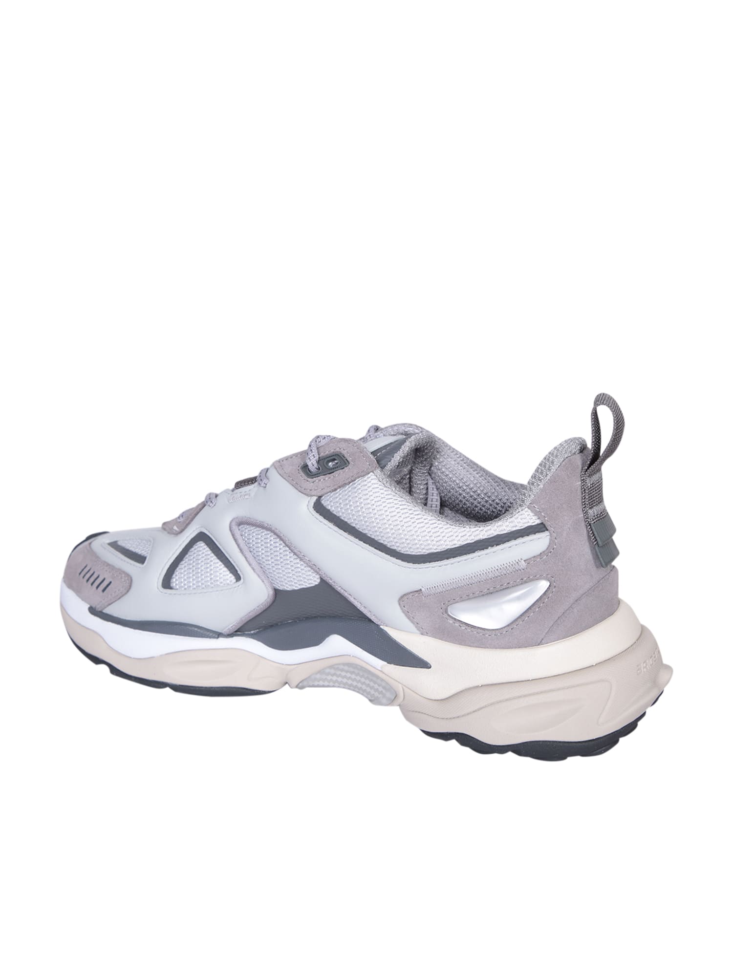 Shop Axel Arigato Satellite Runner Grey Sneakers