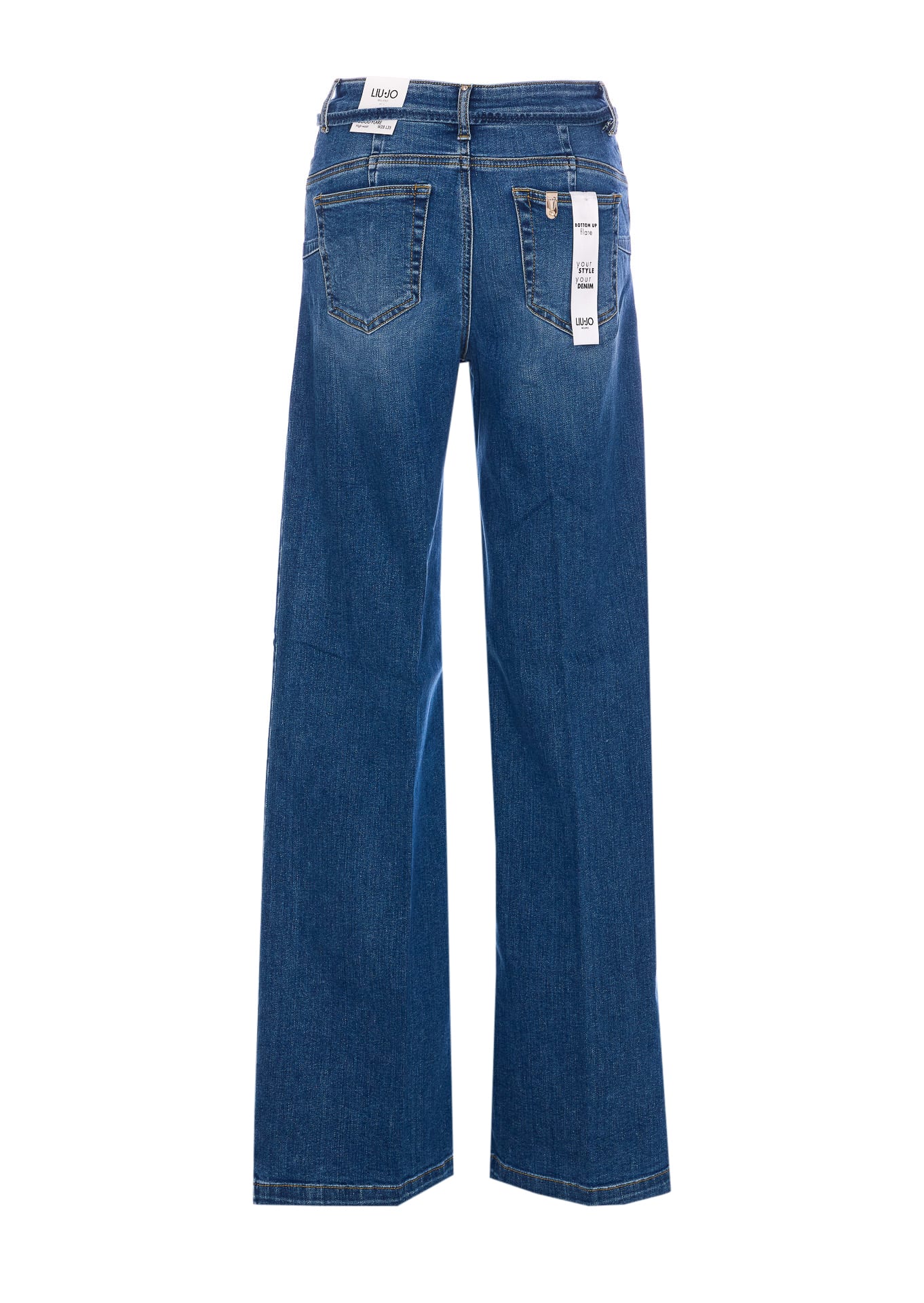 Shop Liu •jo Denim Jeans In Blue