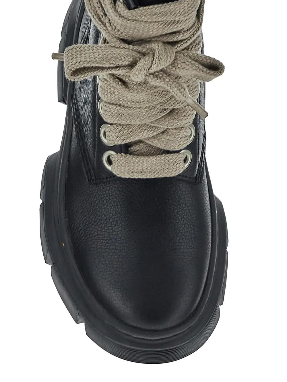 Shop Rick Owens X Dr. Martens Dmxl Jumbo Lace Boots In Black 09