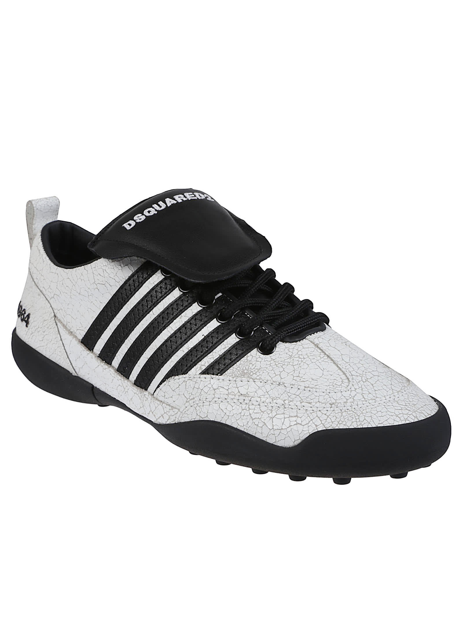 Dsquared2 Soccer Lace-up Low Top Sneakers In Multi
