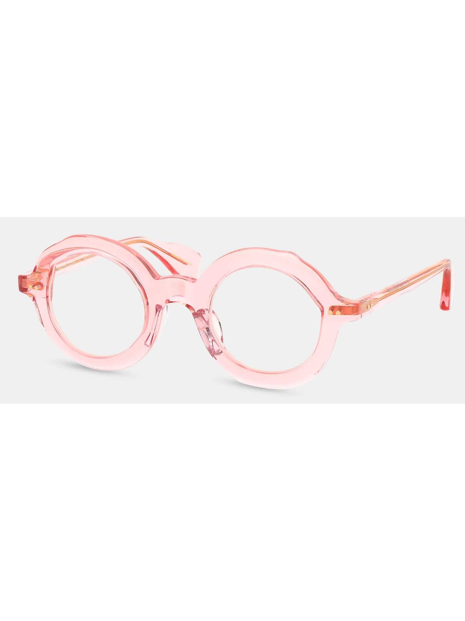 Masahiro Maruyama Mm/0024 No. 8 Eyewear In Clear Pink
