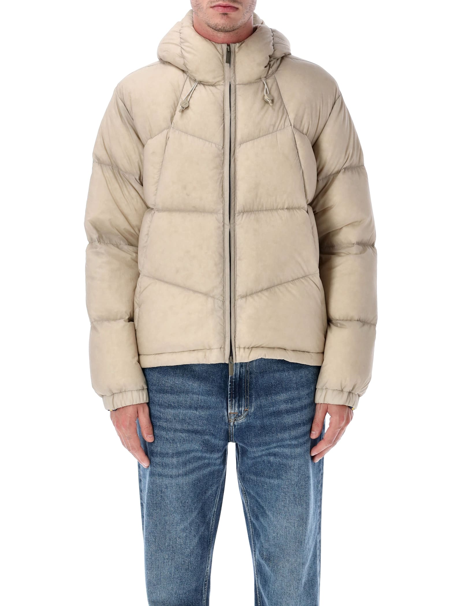 K-way Quill Thermo Light Ripstop Down Jacket In Brown