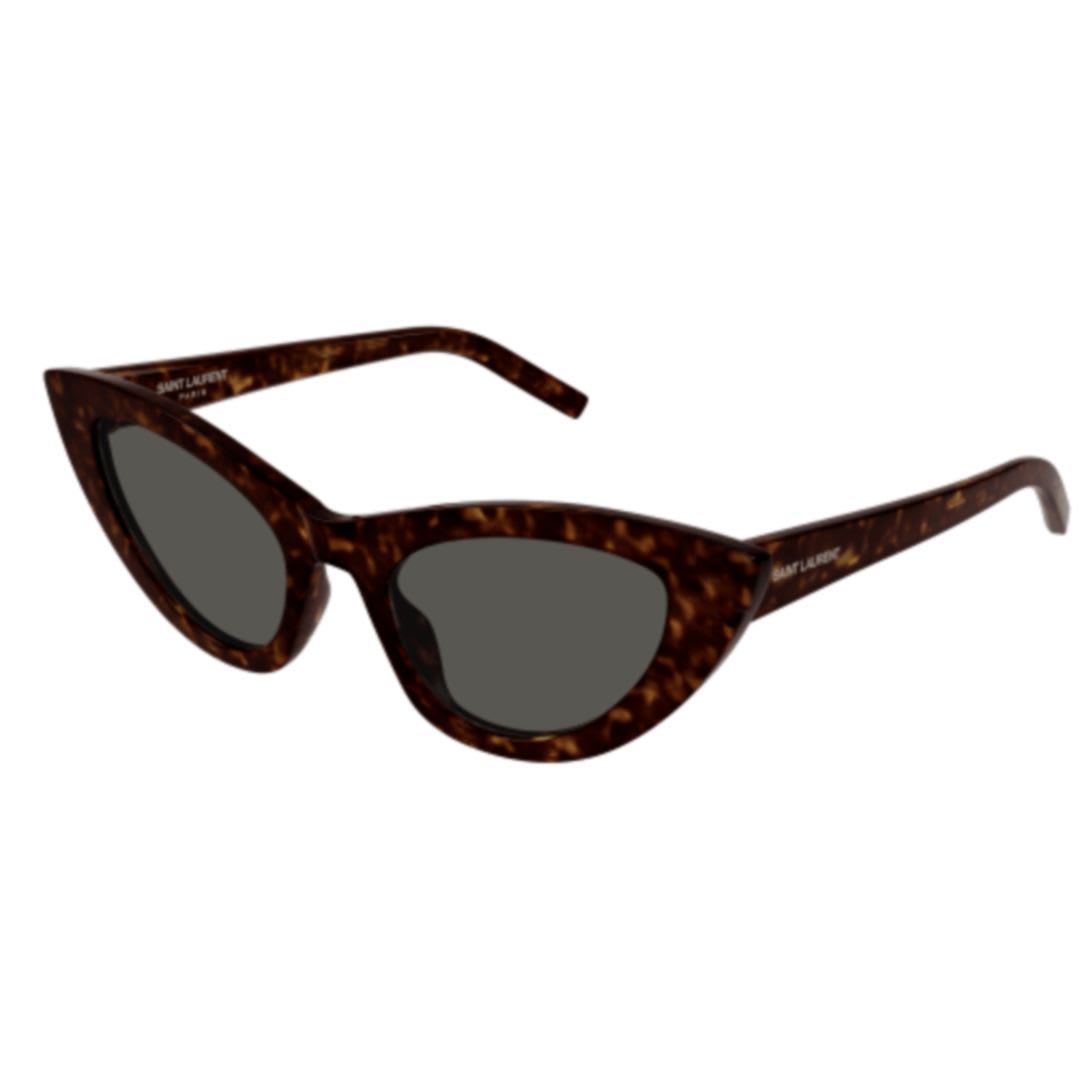 Saint Laurent Sunglasses Sl 213 Lily In 016 Havana Havana Grey