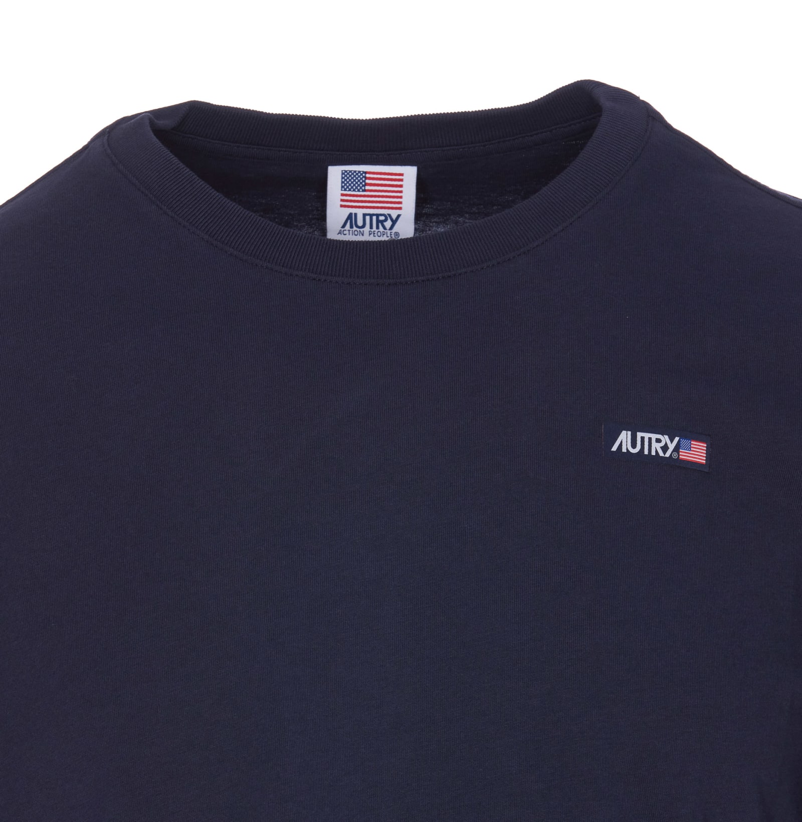 Shop Autry Icon T-shirt In Blue