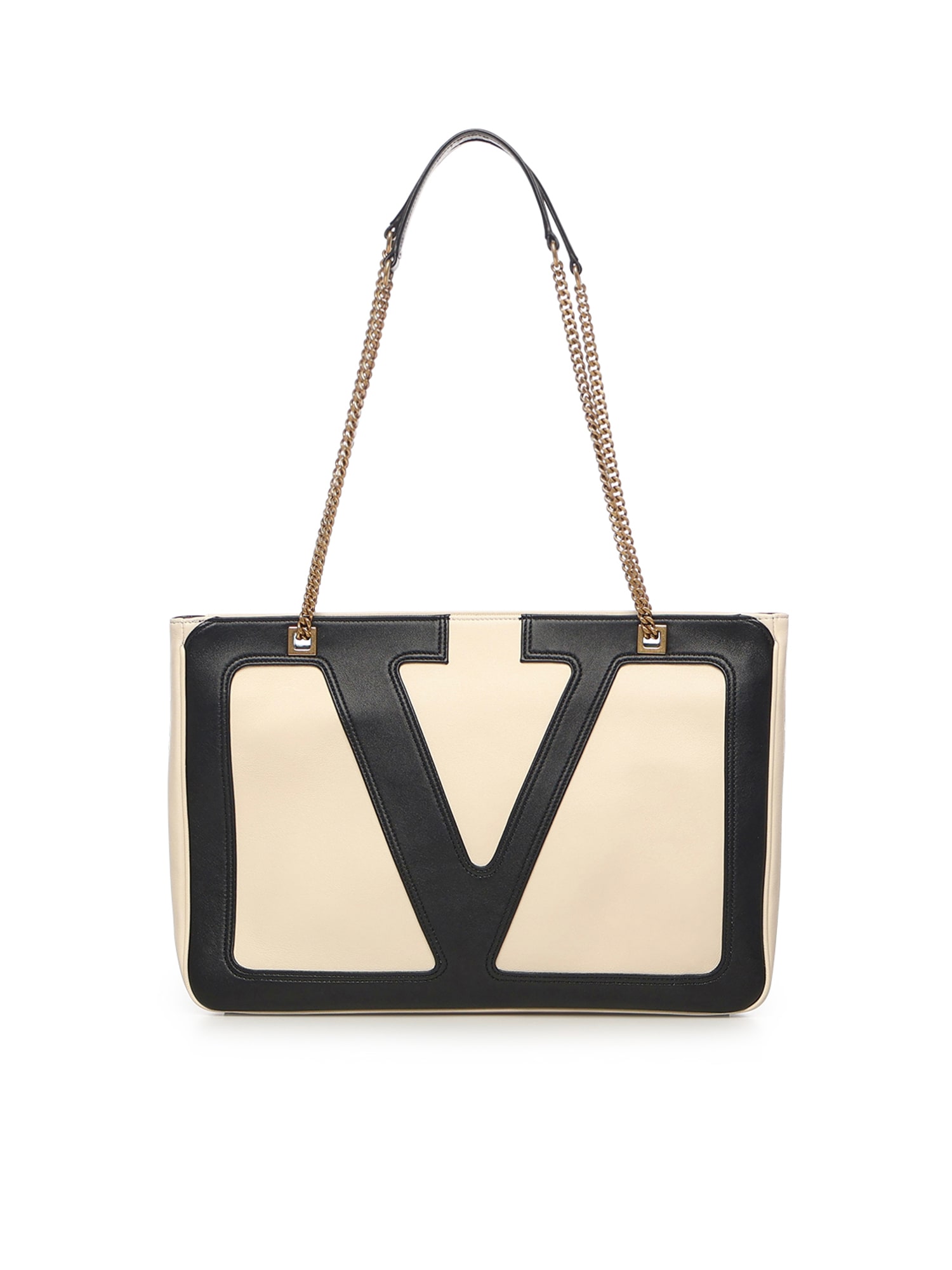Valentino Medium Viva Superstar Nappa Leather Tote Bag In Multi
