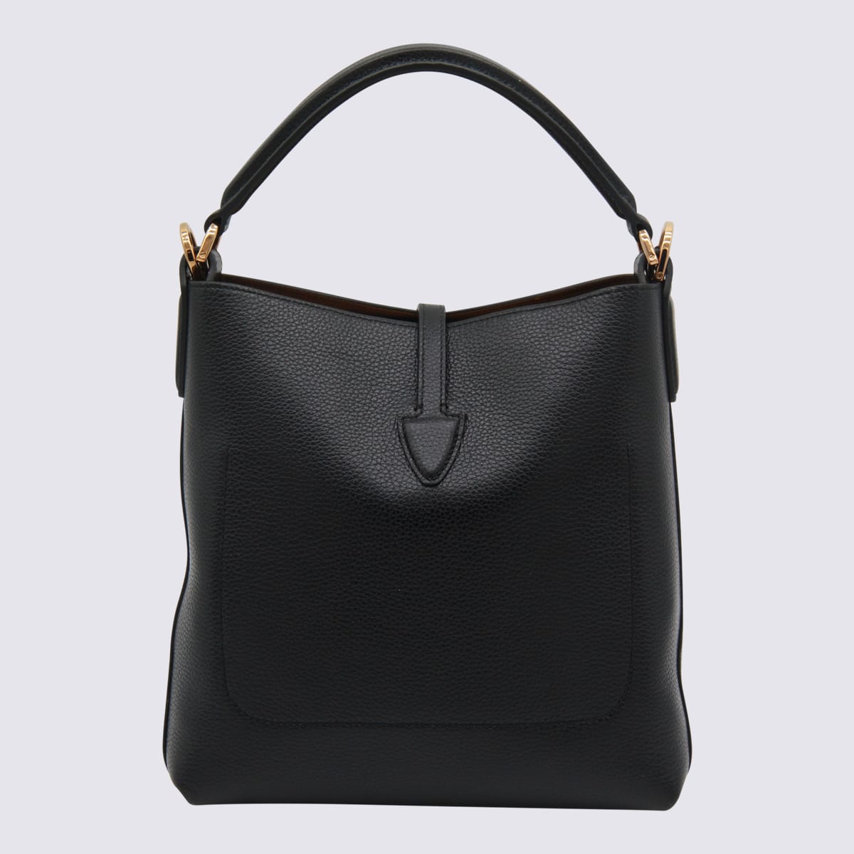 Tod's T-timeless Mini Leather Bucket In Black