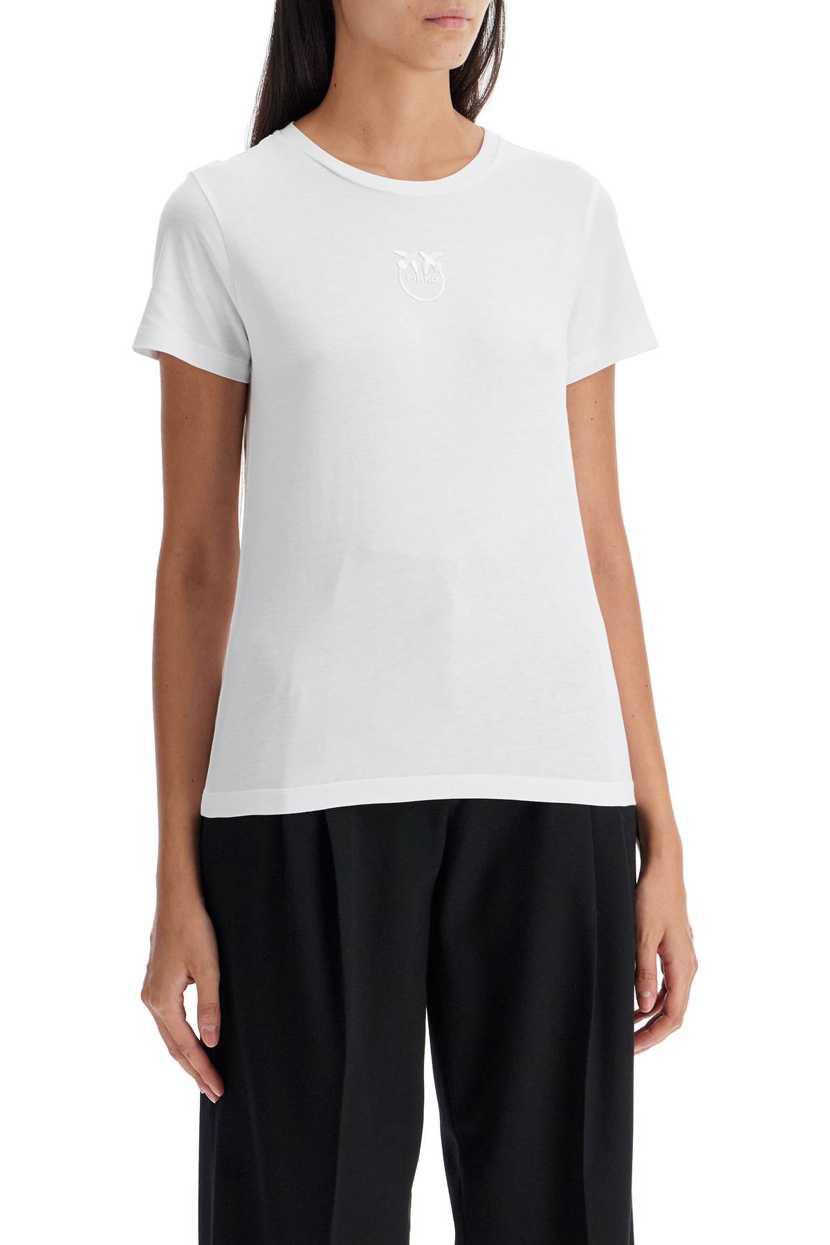 Pinko 'embroidered Buss In Bianco Brill. (white)