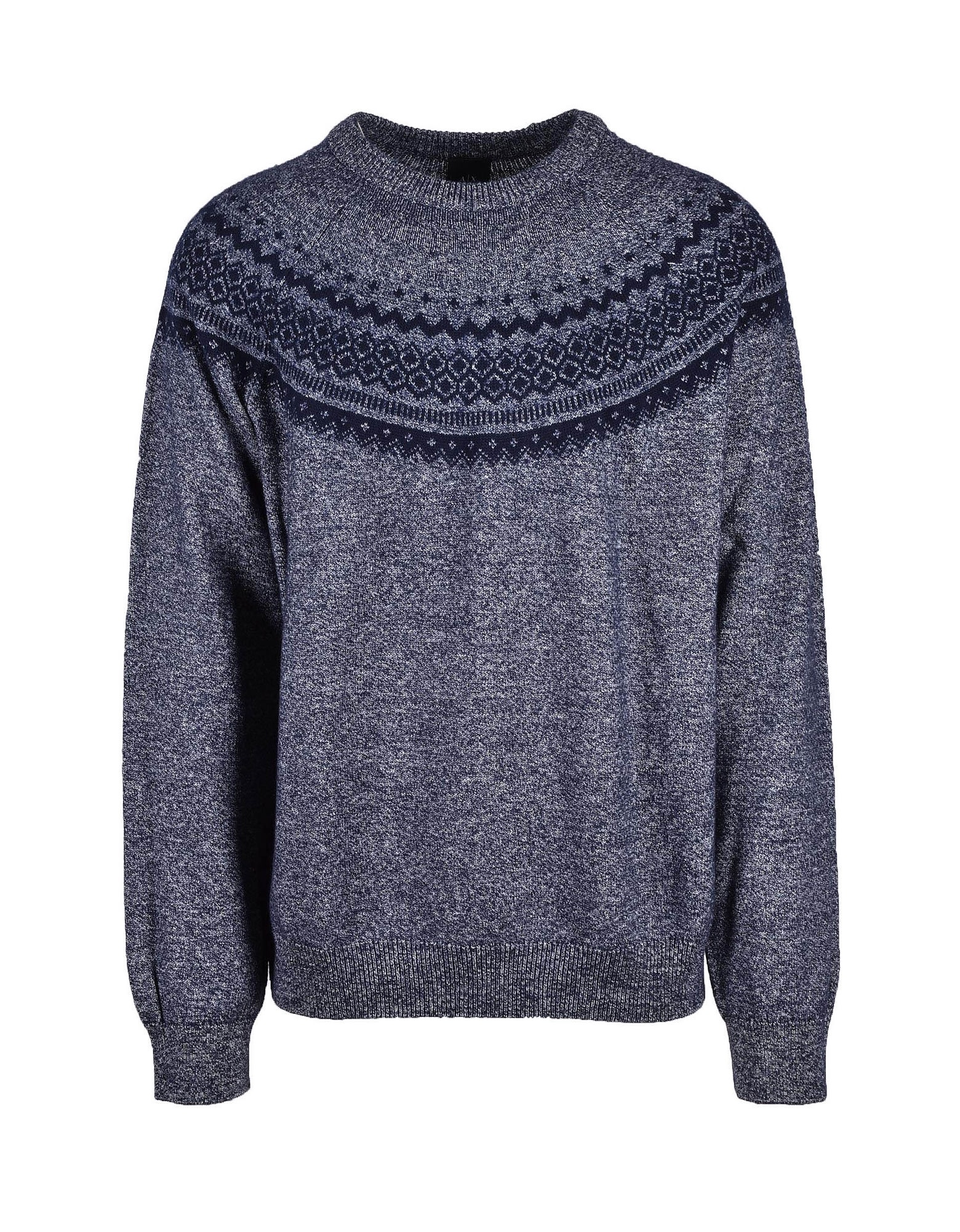 Armani Collezioni Mens Blue / Gray Sweater
