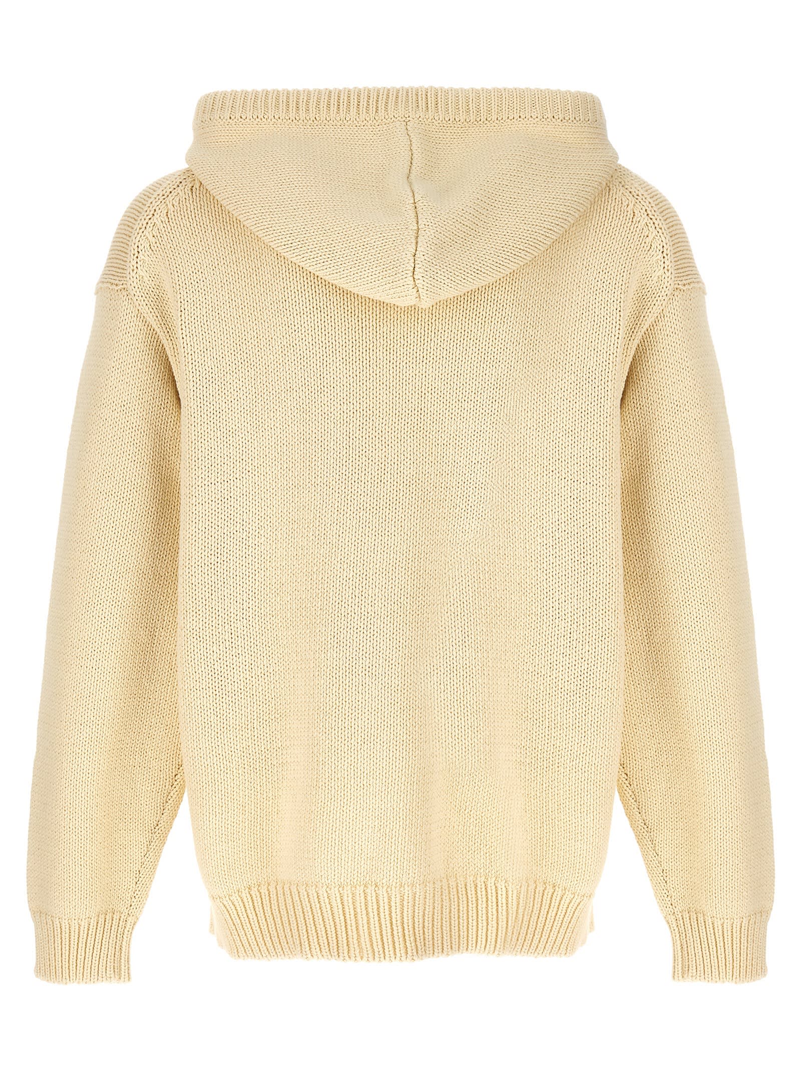 Shop Kenzo By Verdy Hooded Sweater In Neutrals