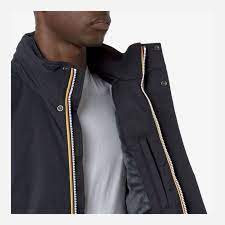 Shop K-way Jacko Twill Marmotta Jacket In Blu