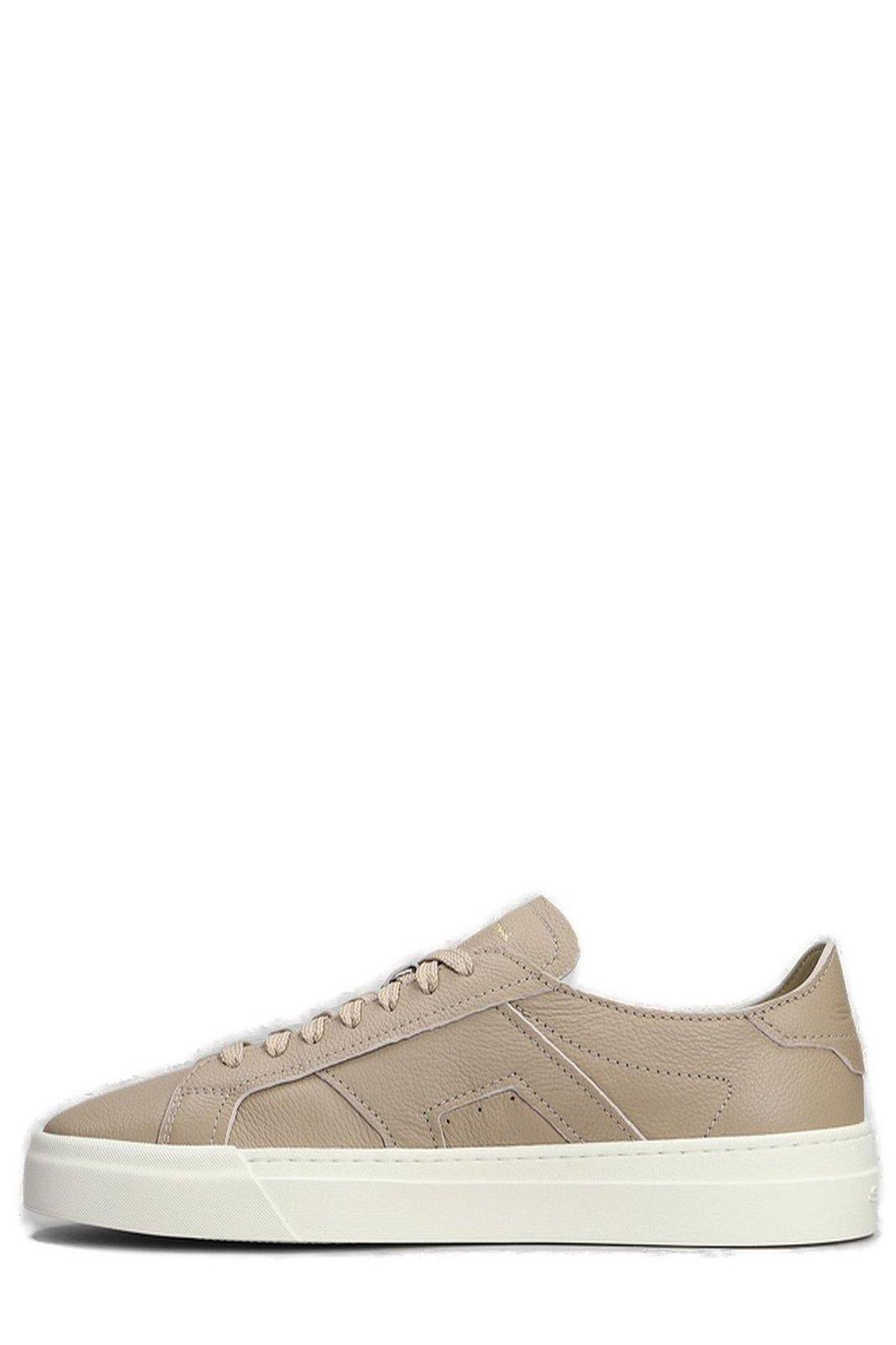Santoni Slip-on Sneakers With Contrasting Rubber Sole In Animal Print