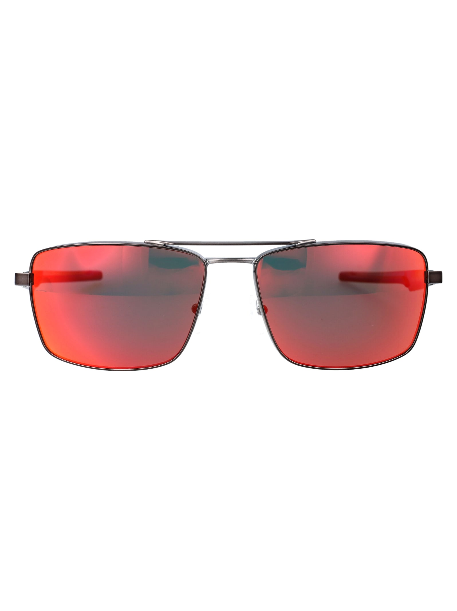 Ferrari 0fz5001 Sunglasses In 109/6q Dark Gunmetal