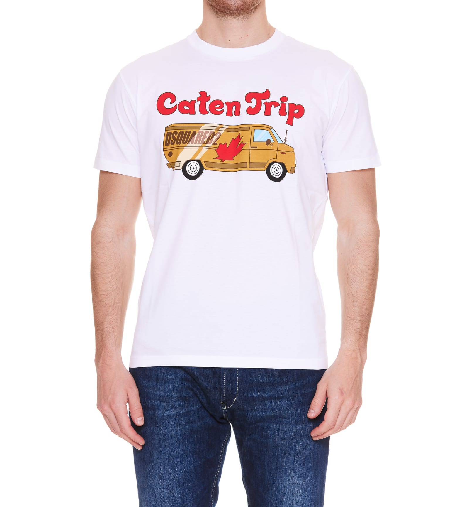 DSQUARED2 CATEN TRIP T-SHIRT