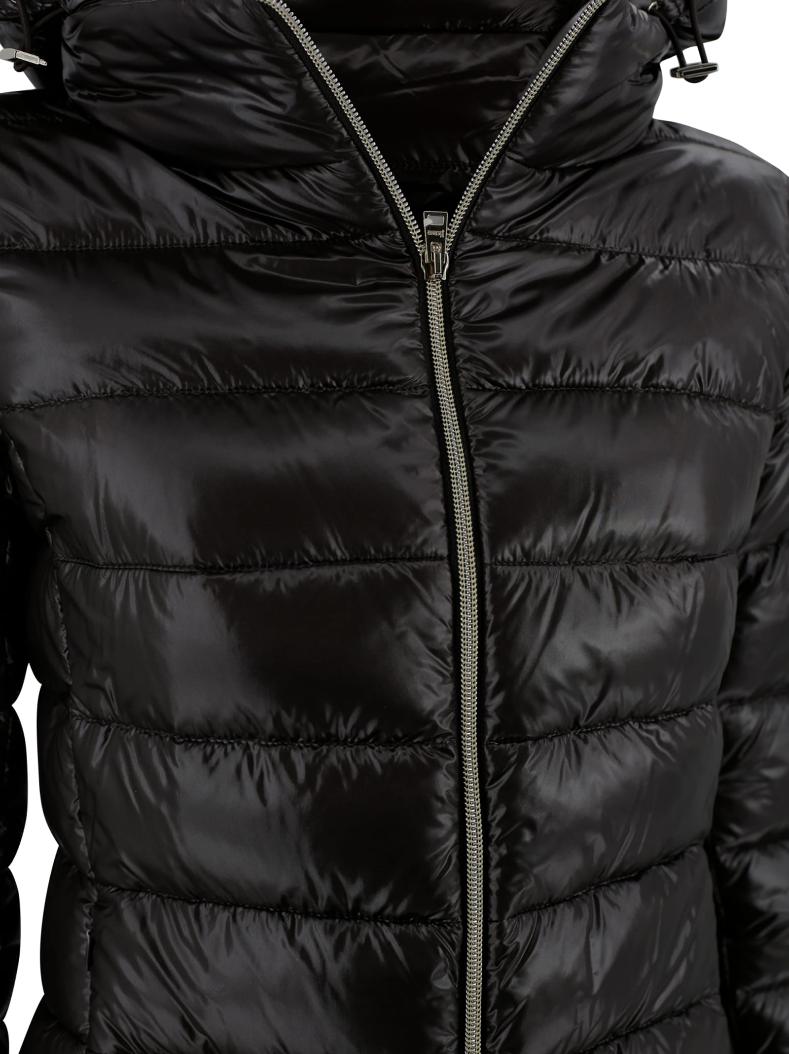 Herno Lightweight Water-repellent Hooded Puffer Jacket In Brown