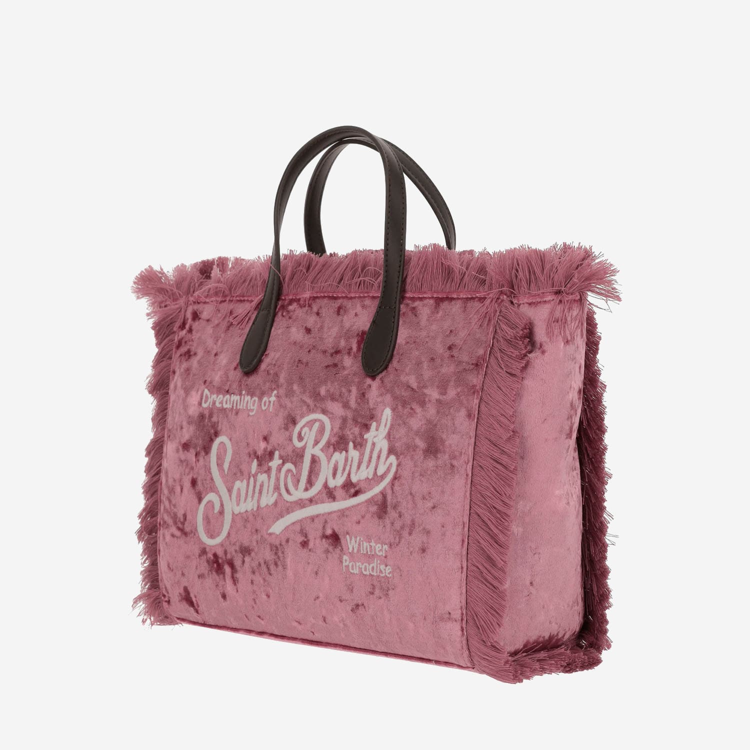 Shop Mc2 Saint Barth Colette Bag In Pink