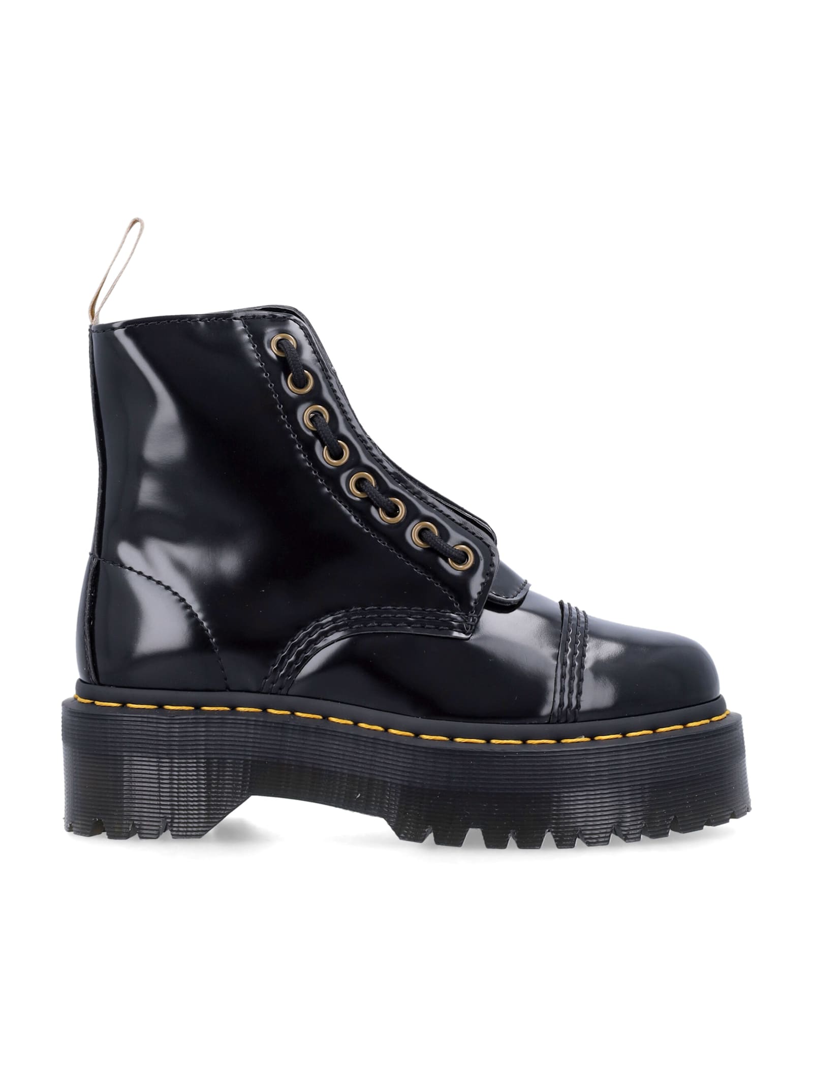 Shop Dr. Martens' Vegan Sinclaire Platform Boots In Black