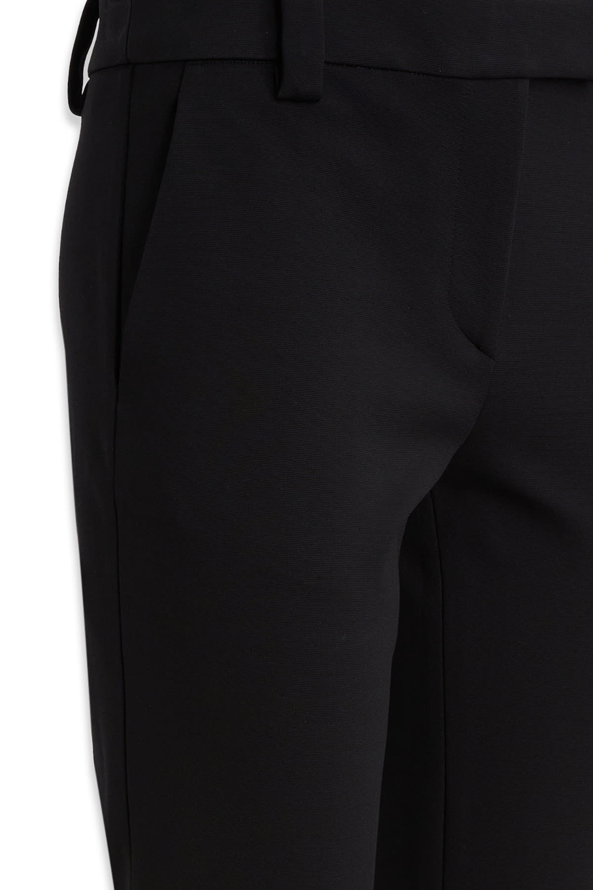 Alessandro Vigilante Flared Pants With Concealed Closure In 001
